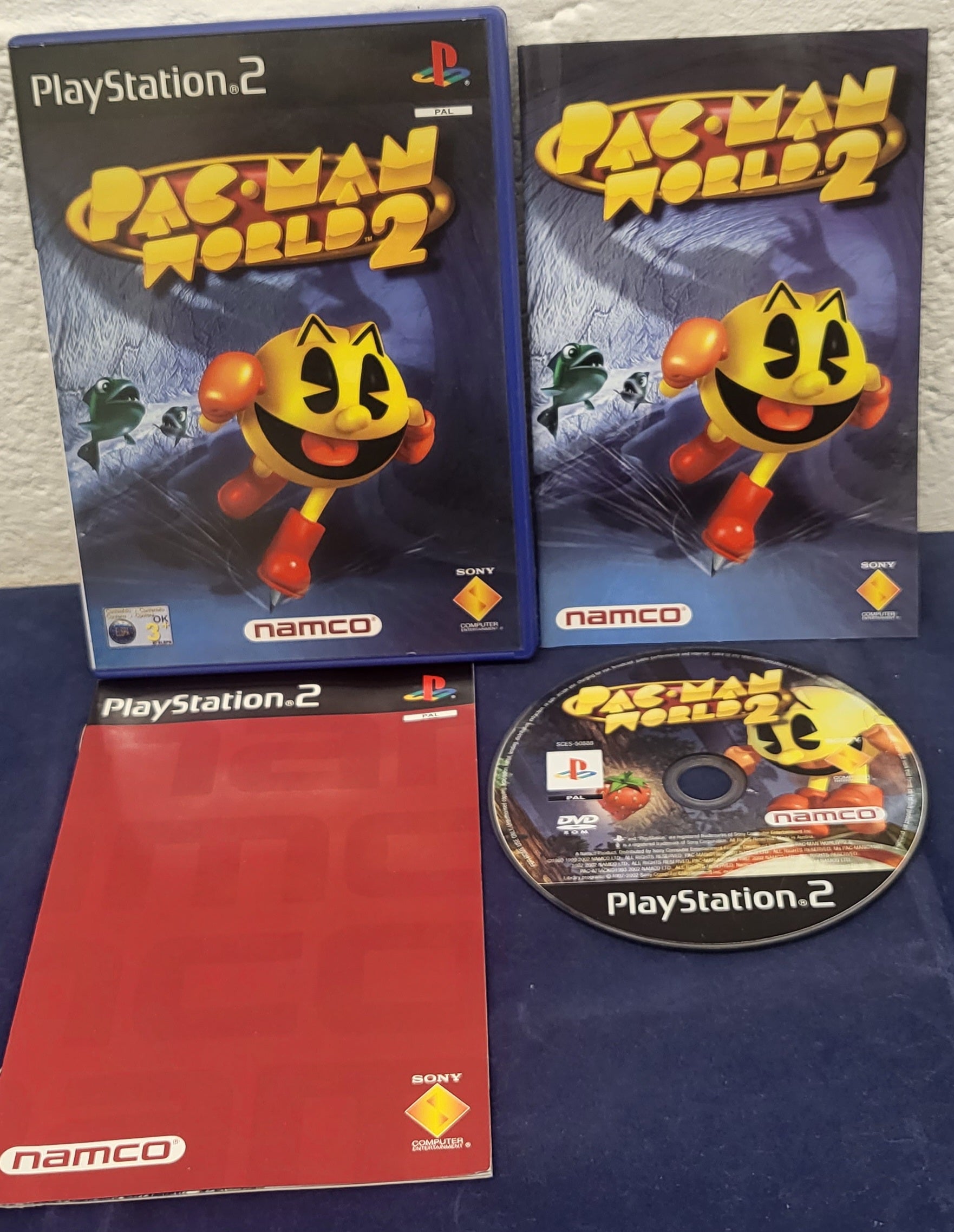 Pac-Man World 2 Sony Playstation 2 (PS2) Game