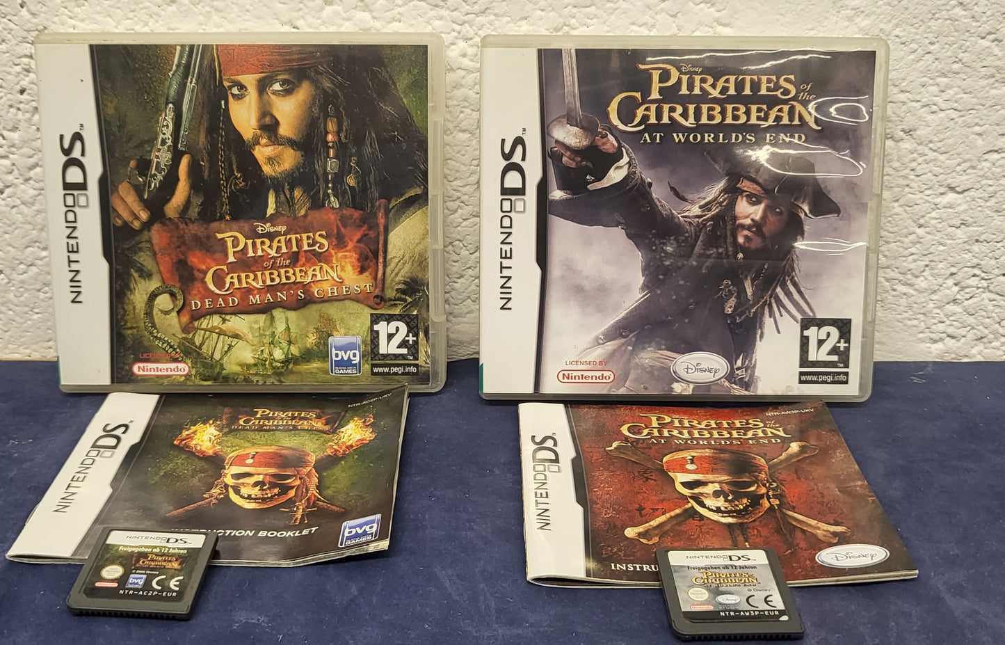 Pirates of the Caribbean Dead Man's Chest & At Worlds End Nintendo DS