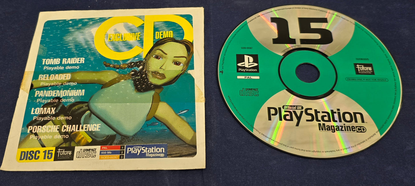 Sony Playstation 1 Magazine CD Demo 15