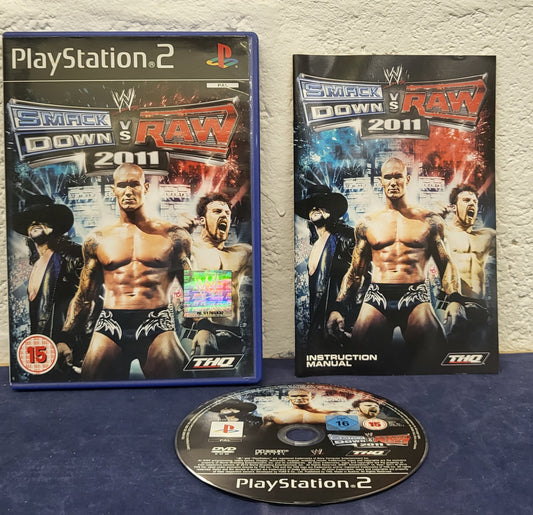 WWE Smackdown Vs Raw 2011 Sony Playstation 2 (PS2)