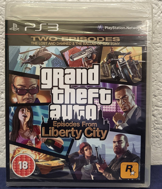 Brand New and Sealed Grand Theft Auto Episodes from Liberty City Sony Playstation 3 (PS3)