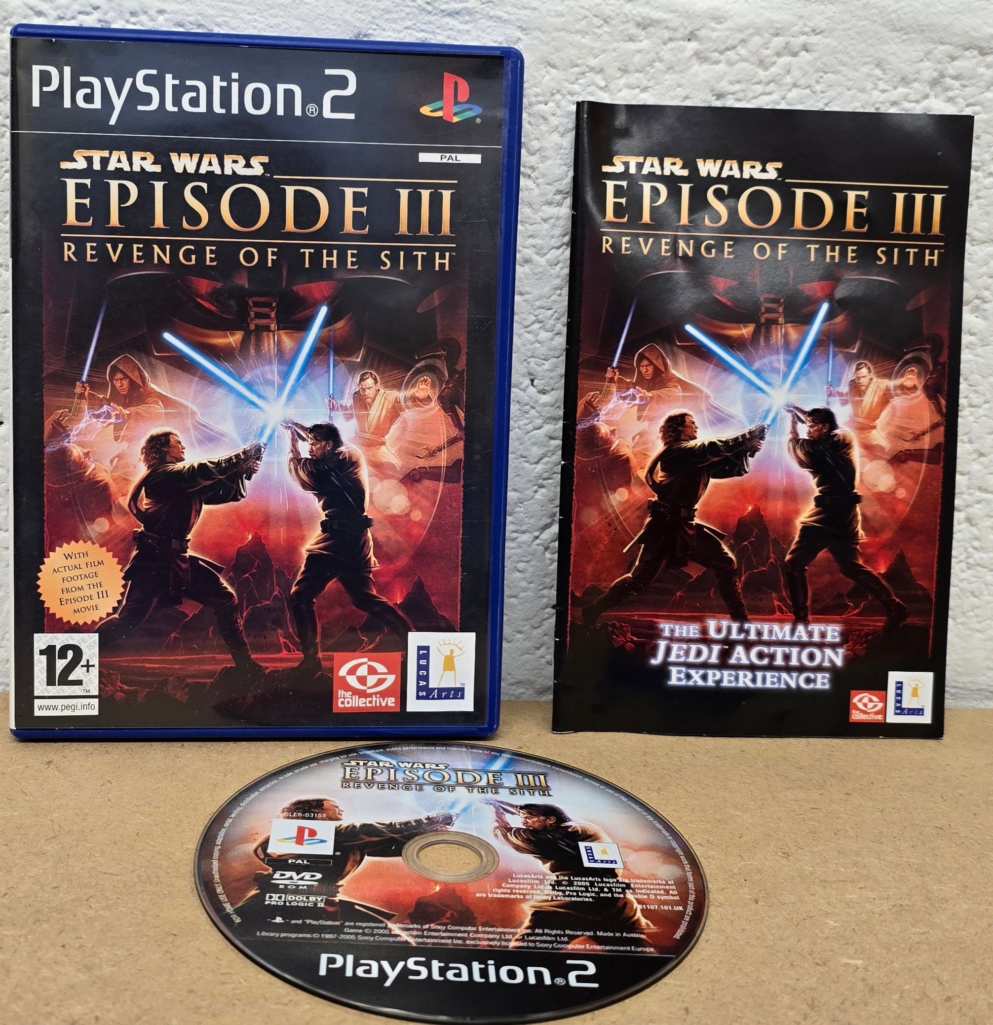 Star Wars Episode III Revenge of the Sith Black Label Sony Playstation –  Retro Gamer Heaven