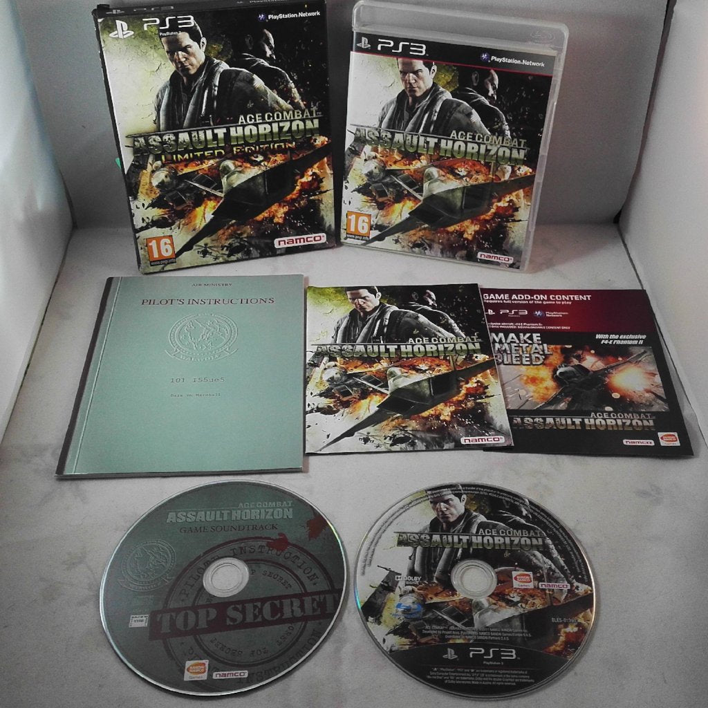 Ace Combat Assault Horizon Limited Edition PS3 (Sony Playstation 3) ga –  Retro Gamer Heaven