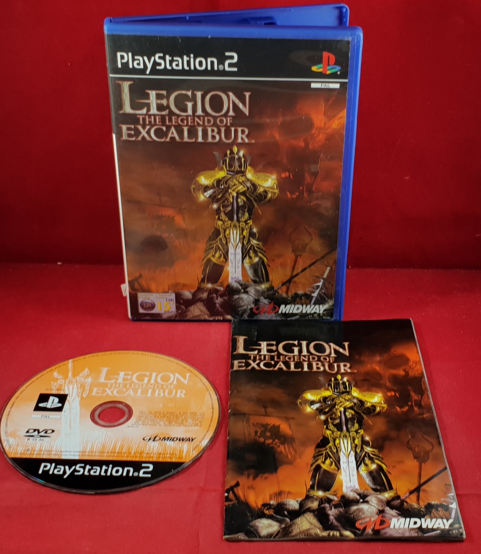 Legion: the Legend of Excalibur Sony Playstation 2 (PS2) Game – Retro Gamer  Heaven