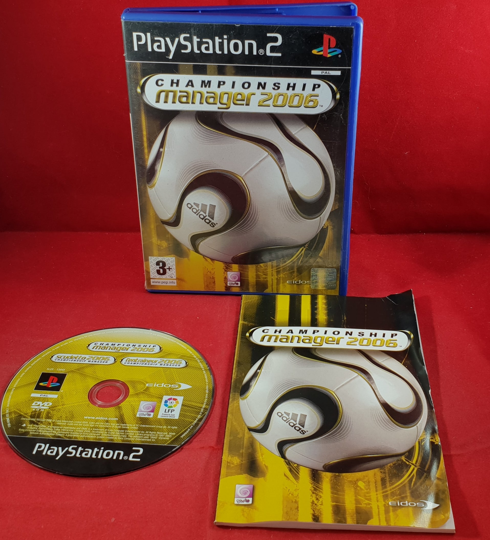 Championship Manager 2006 Sony Playstation 2 (PS2) Game – Retro Gamer Heaven