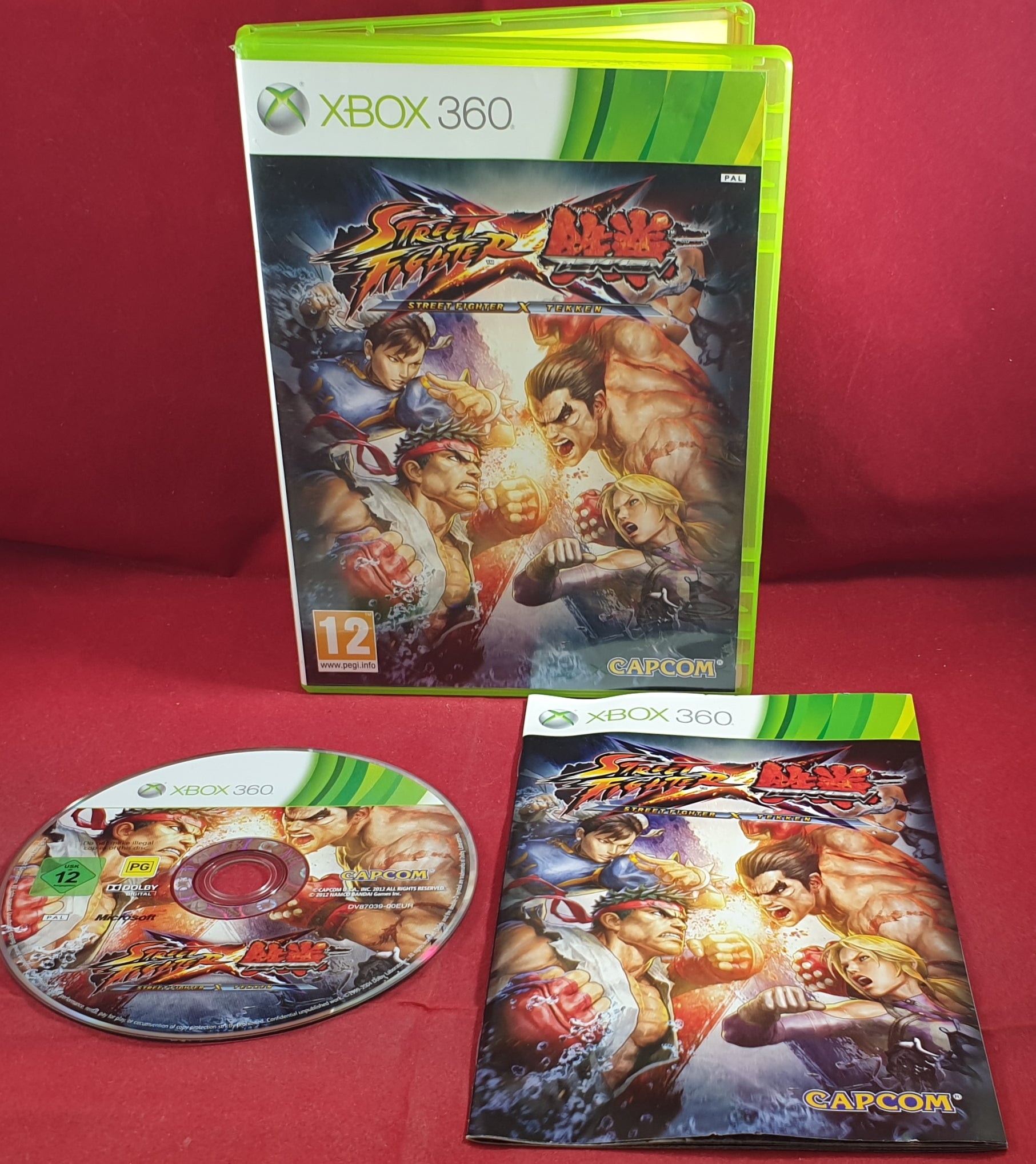 Street Fighter X Tekken Microsoft Xbox 360 Game