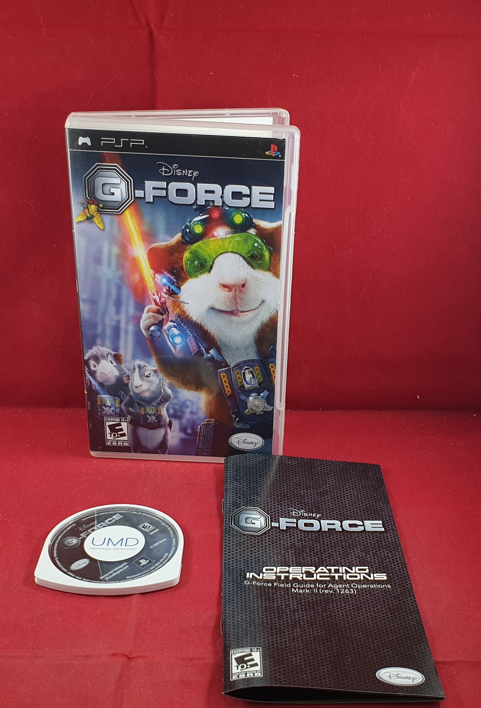 Disney G-Force Sony PSP Game