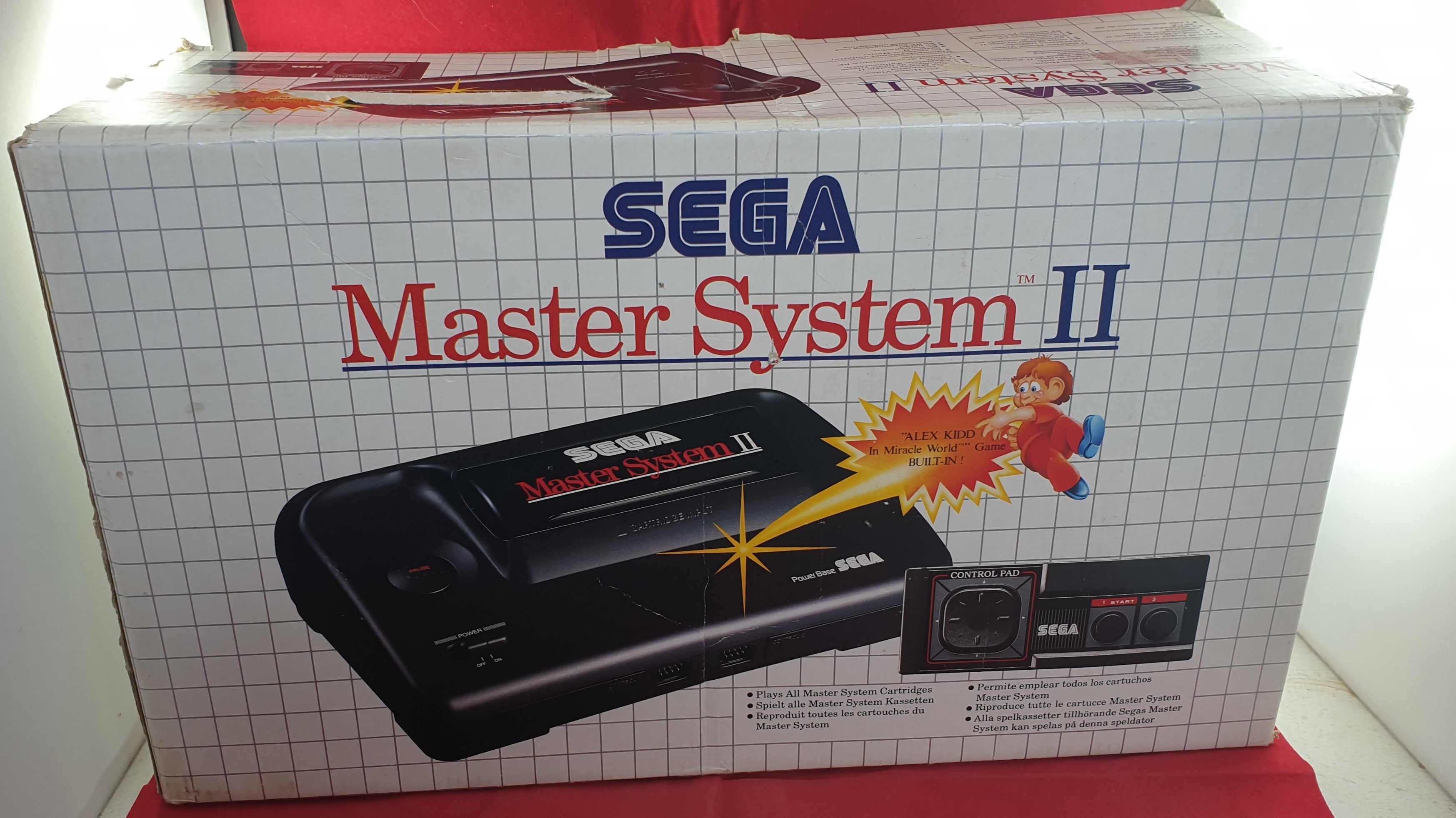 Sega master system 2 alex outlet the kidd built in