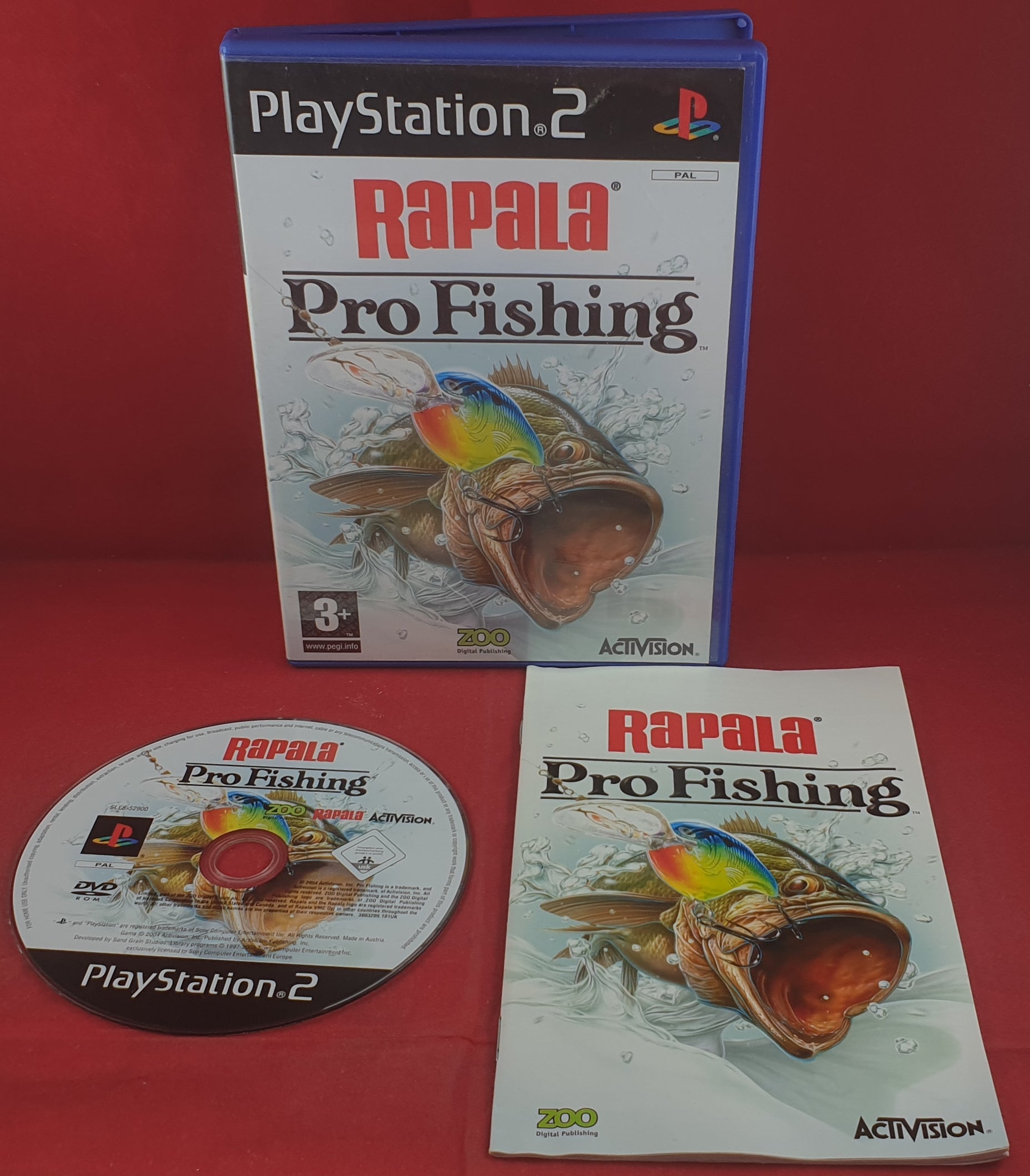 Rapala Pro Fishing Sony Playstation 2 (PS2) Game – Retro Gamer Heaven