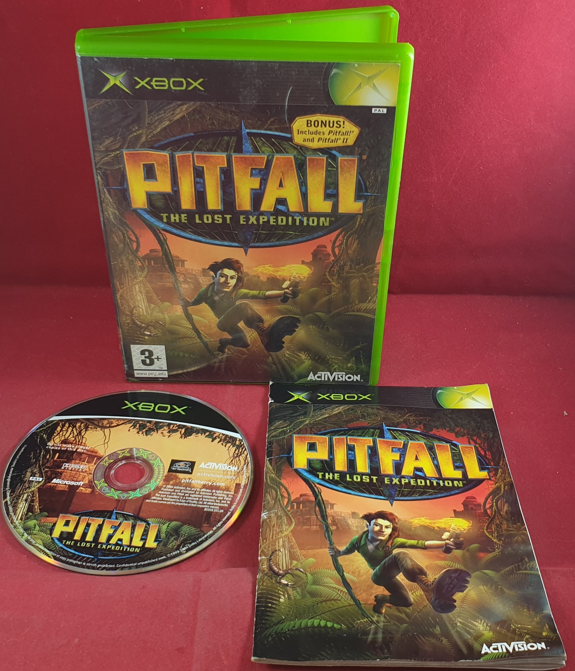 Pitfall the Lost Expedition Microsoft Xbox Game – Retro Gamer Heaven