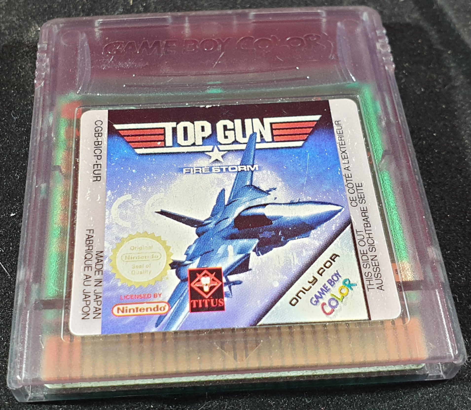 Top Gun Firestorm Cartridge Only Nintendo Game Boy Color Game – Retro Gamer  Heaven