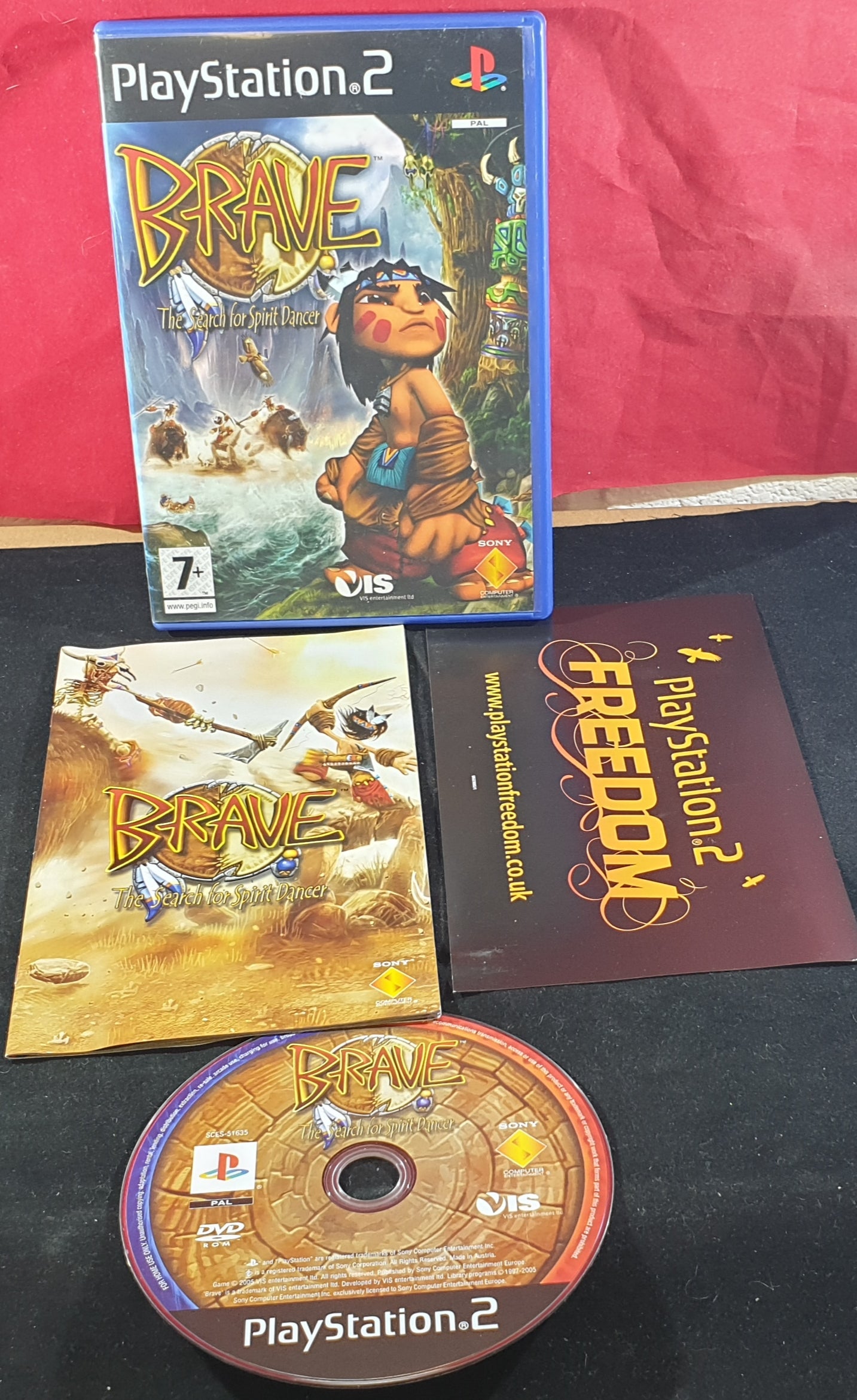 Brave The Search for Spirit Dancer Sony Playstation 2 (PS2) Game – Retro  Gamer Heaven