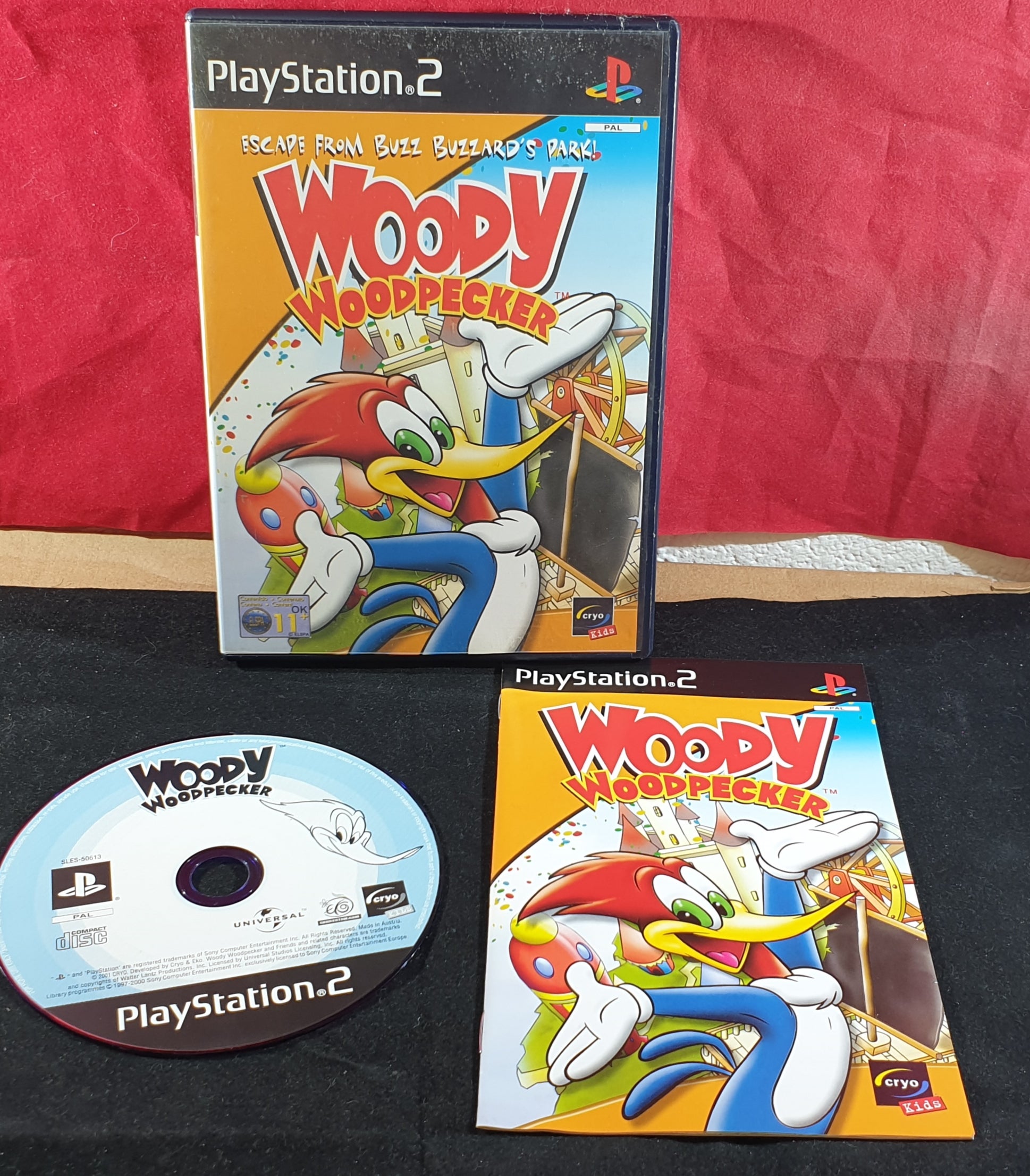 Woody Woodpecker Sony Playstation 2 (PS2) Game – Retro Gamer Heaven