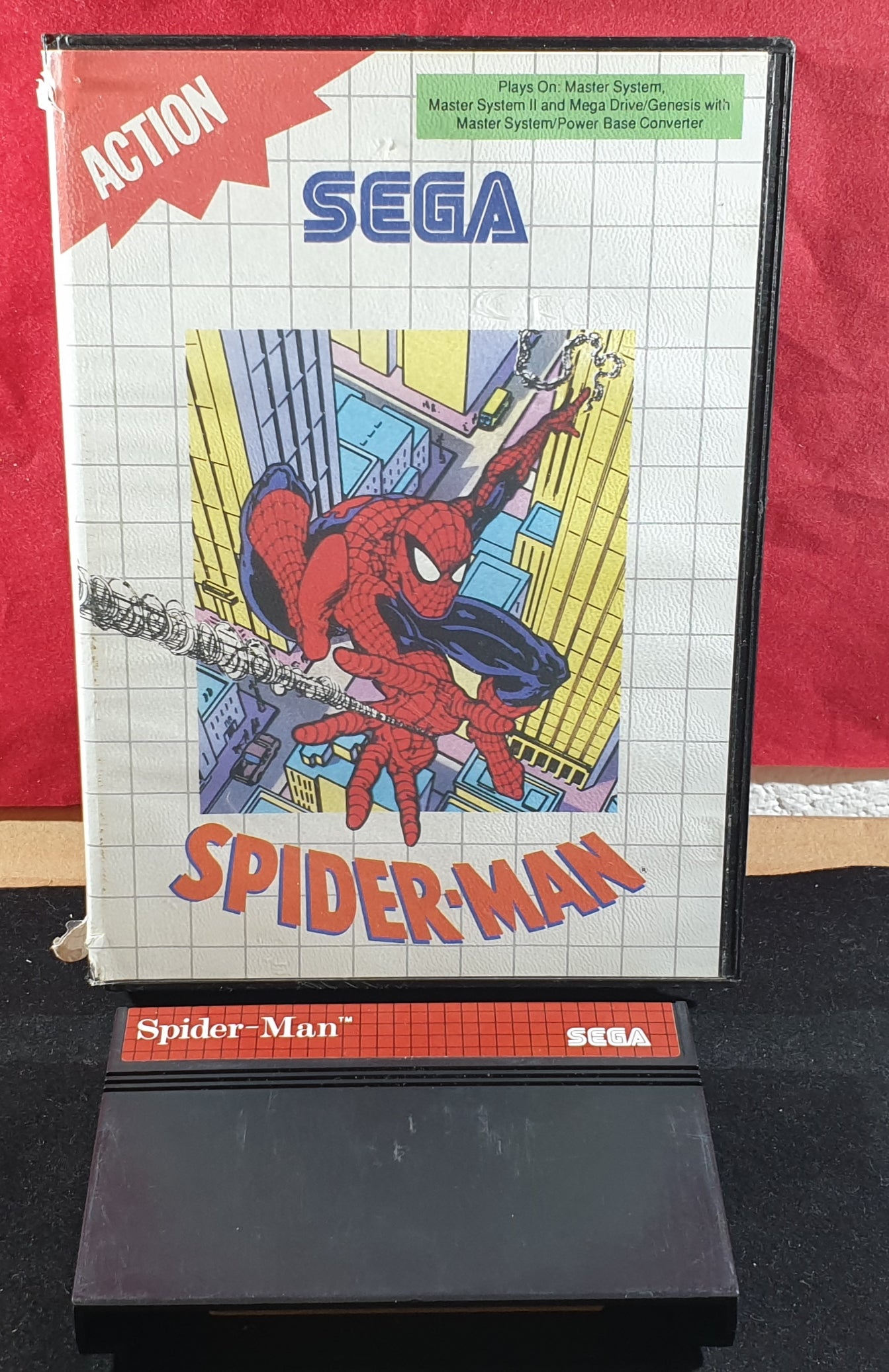 Spider-Man Sega Master System Game – Retro Gamer Heaven