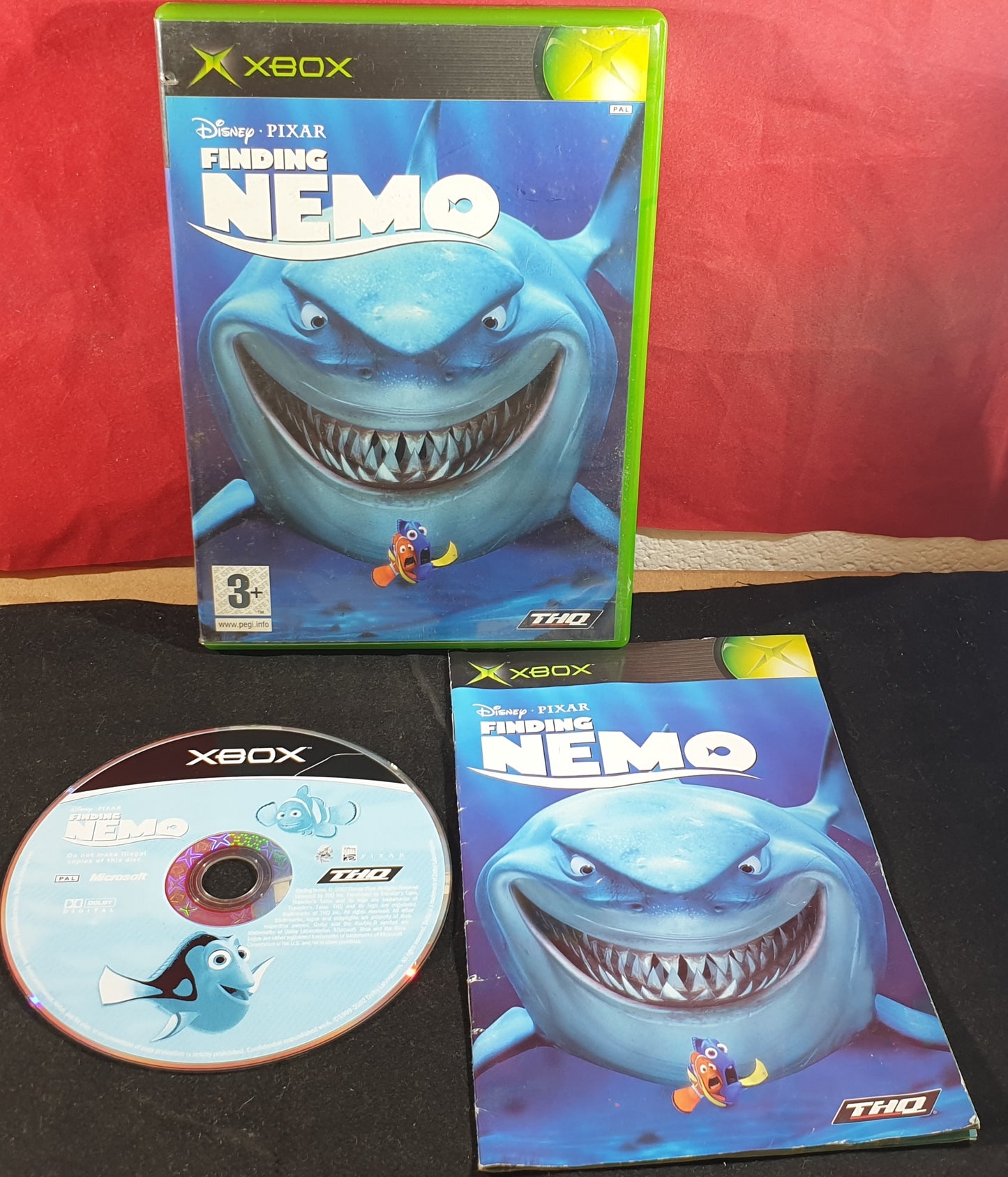 Finding Nemo Microsoft Xbox Game