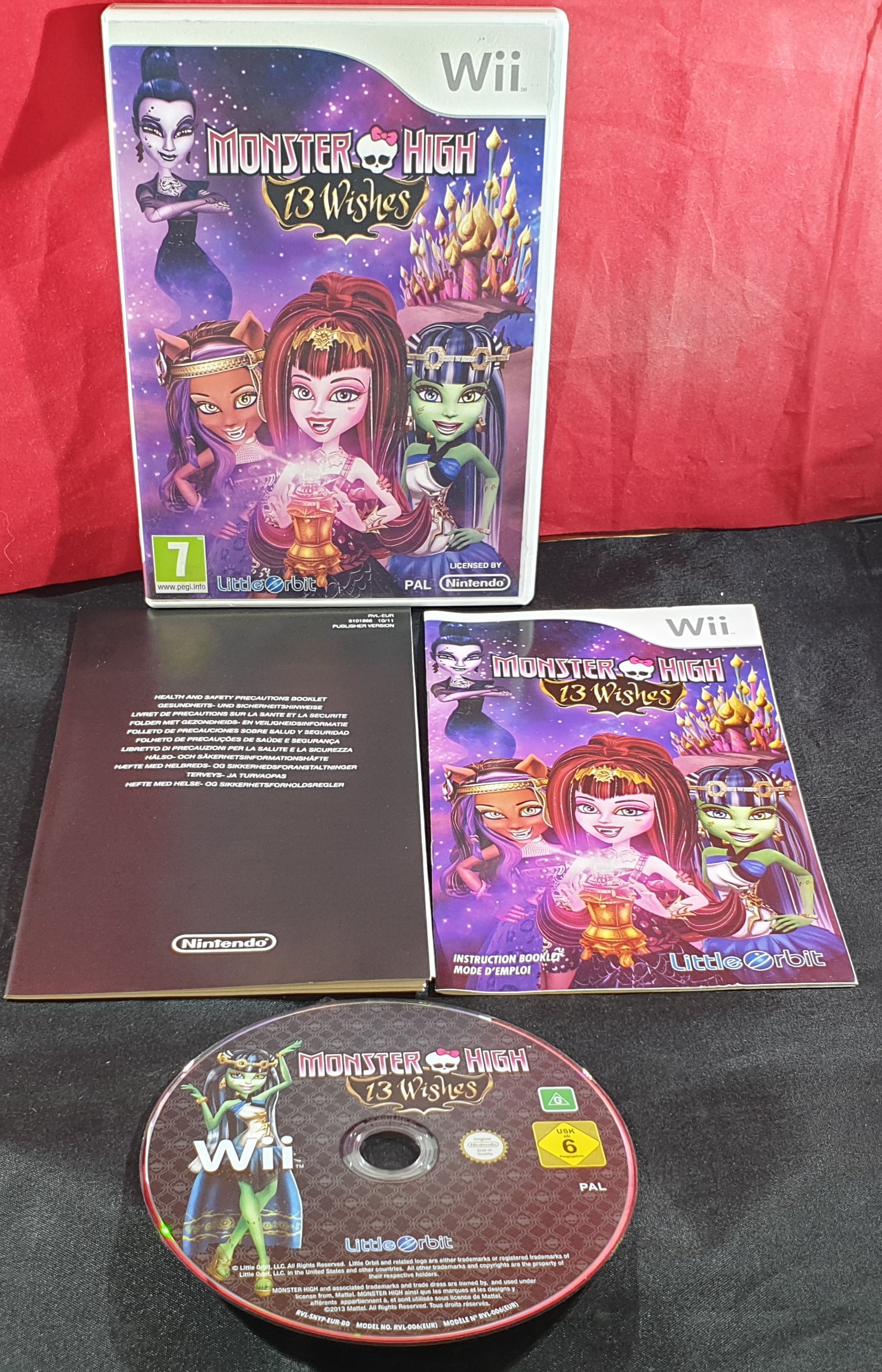 Monster High 13 Wishes Nintendo Wii Game – Retro Gamer Heaven