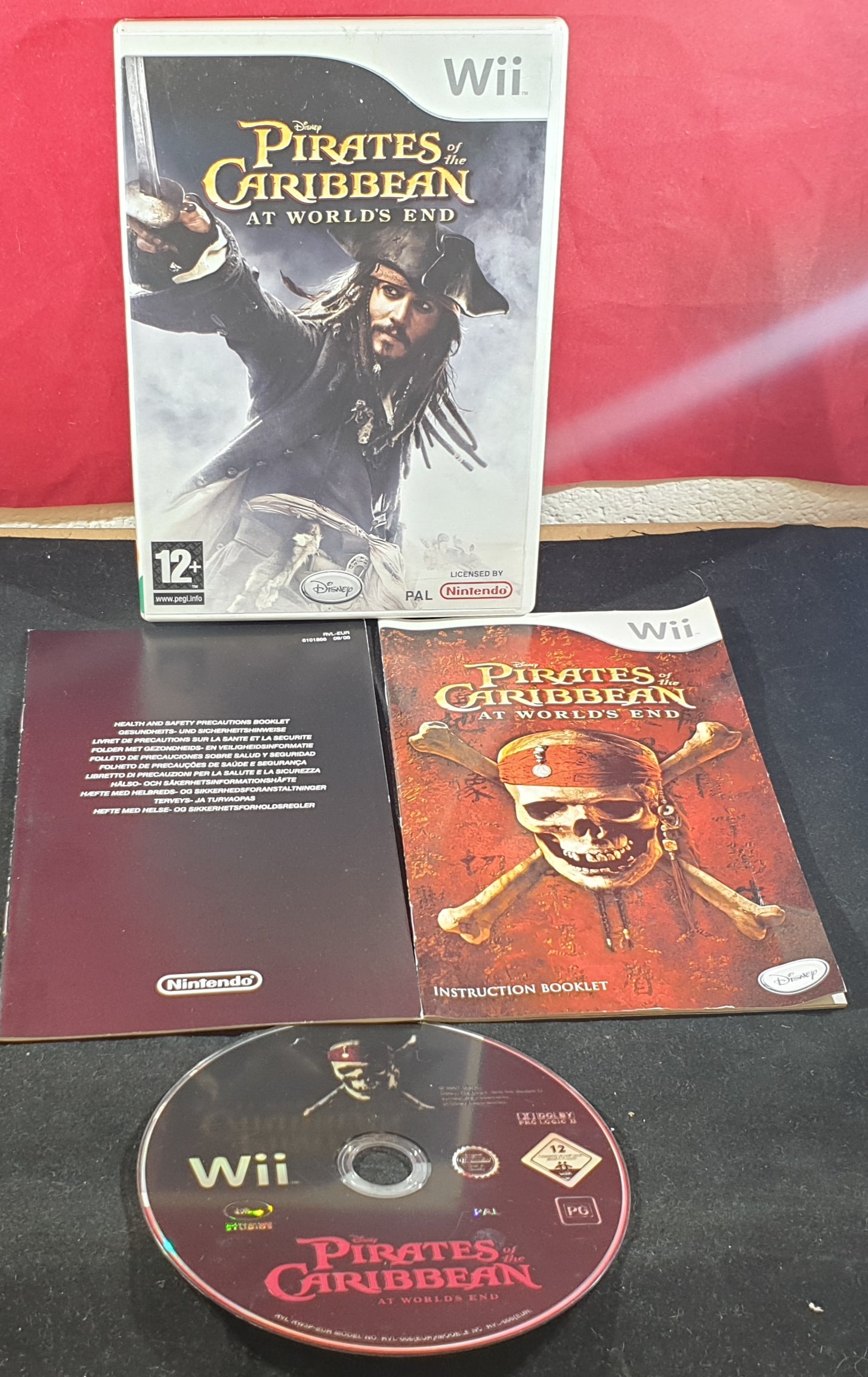 Pirates of the Caribbean at Worlds End Nintendo Wii Game Retro