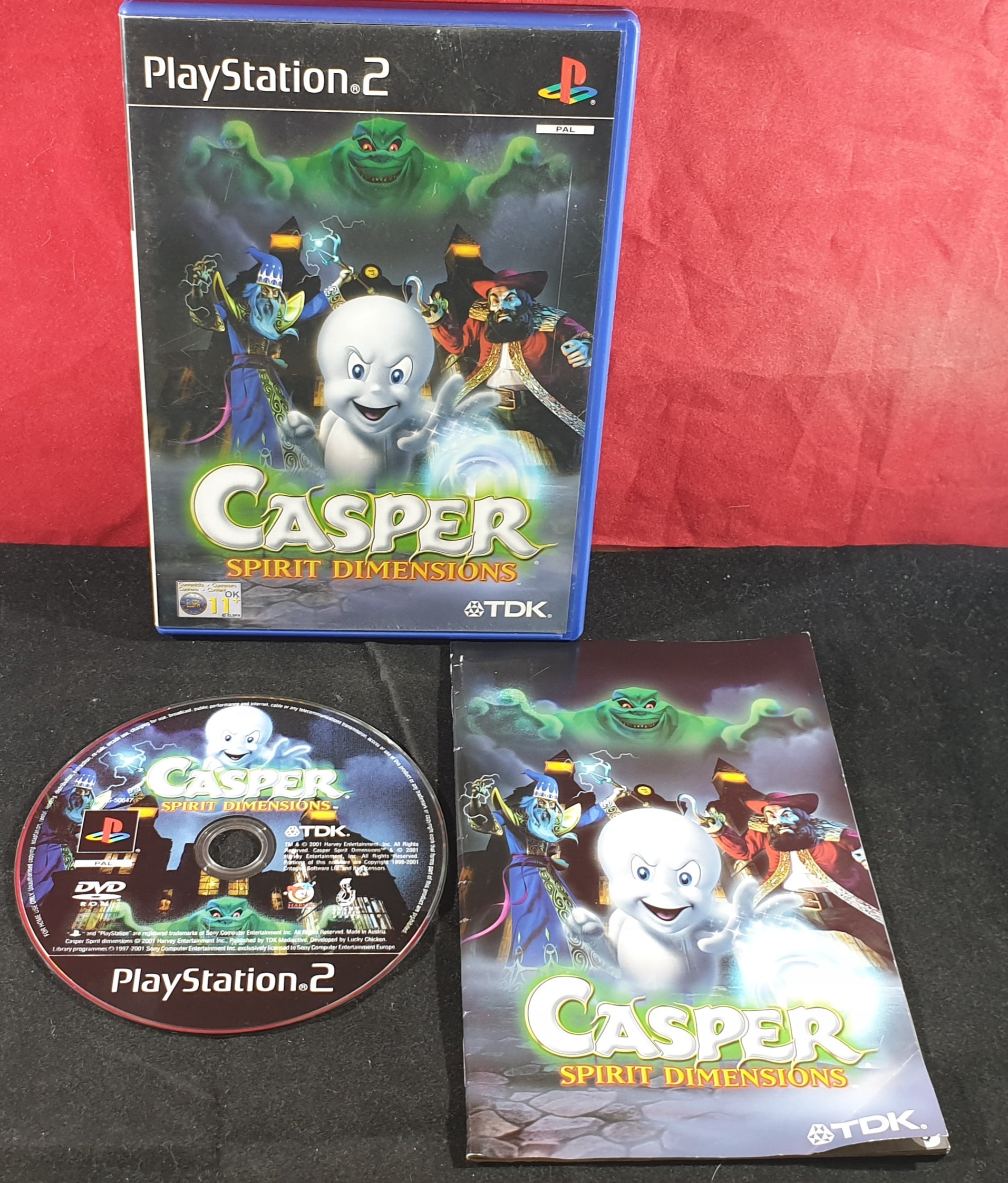 Casper Spirit Dimensions Sony Playstation 2 (PS2) Game – Retro Gamer Heaven