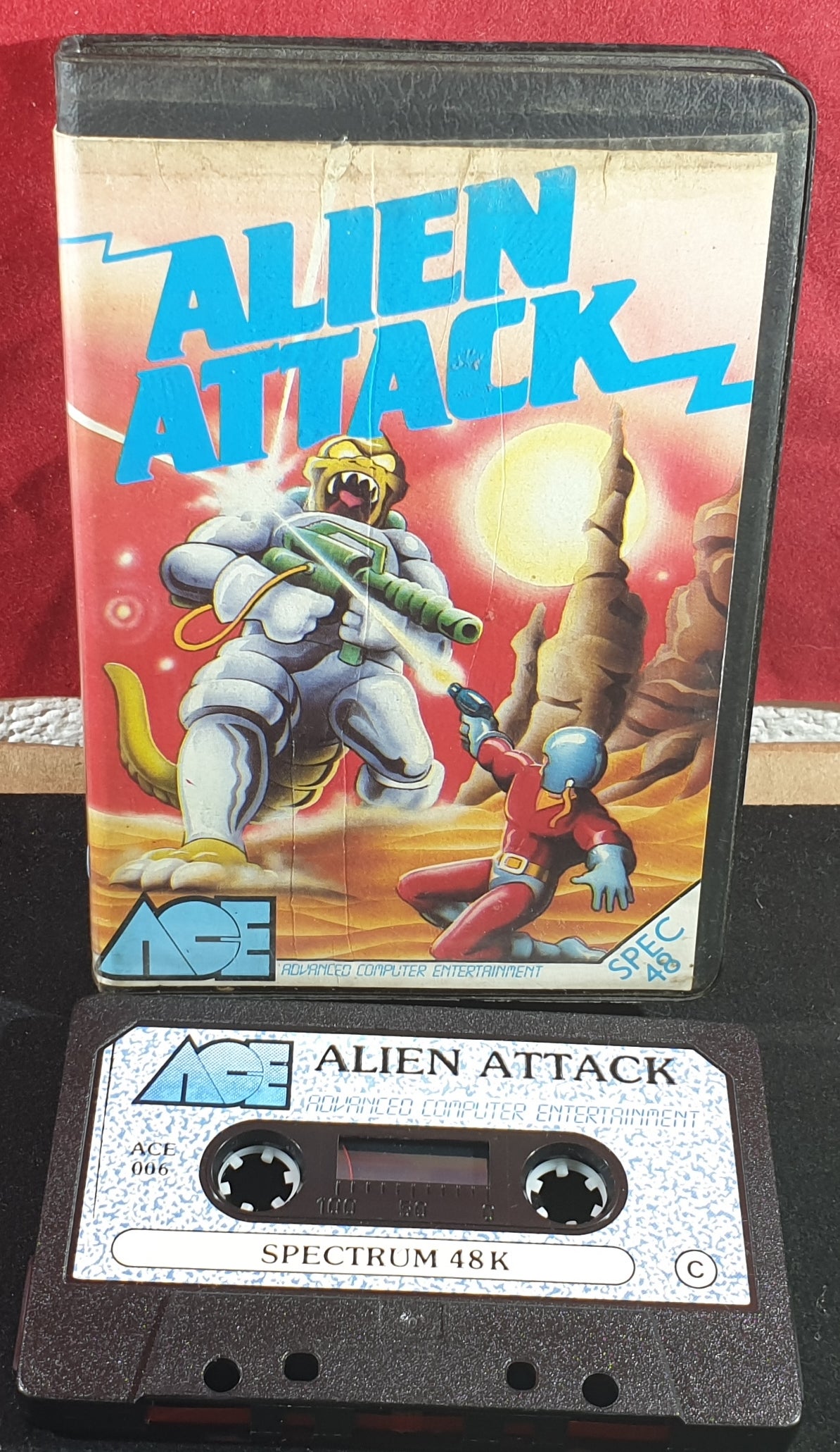 Alien Attack ZX Spectrum RARE Game – Retro Gamer Heaven