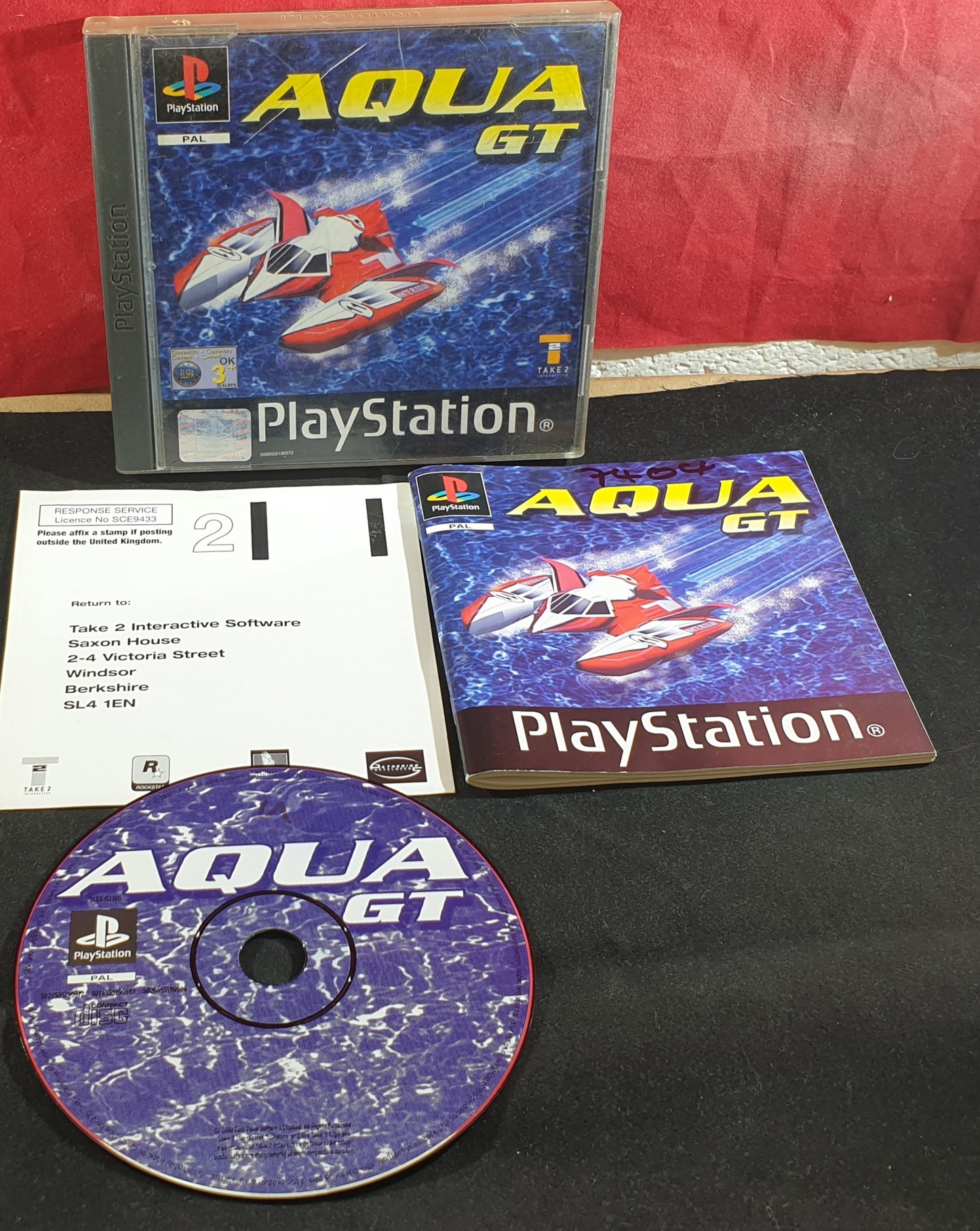 Aqua GT Sony Playstation 1 (PS1) Game