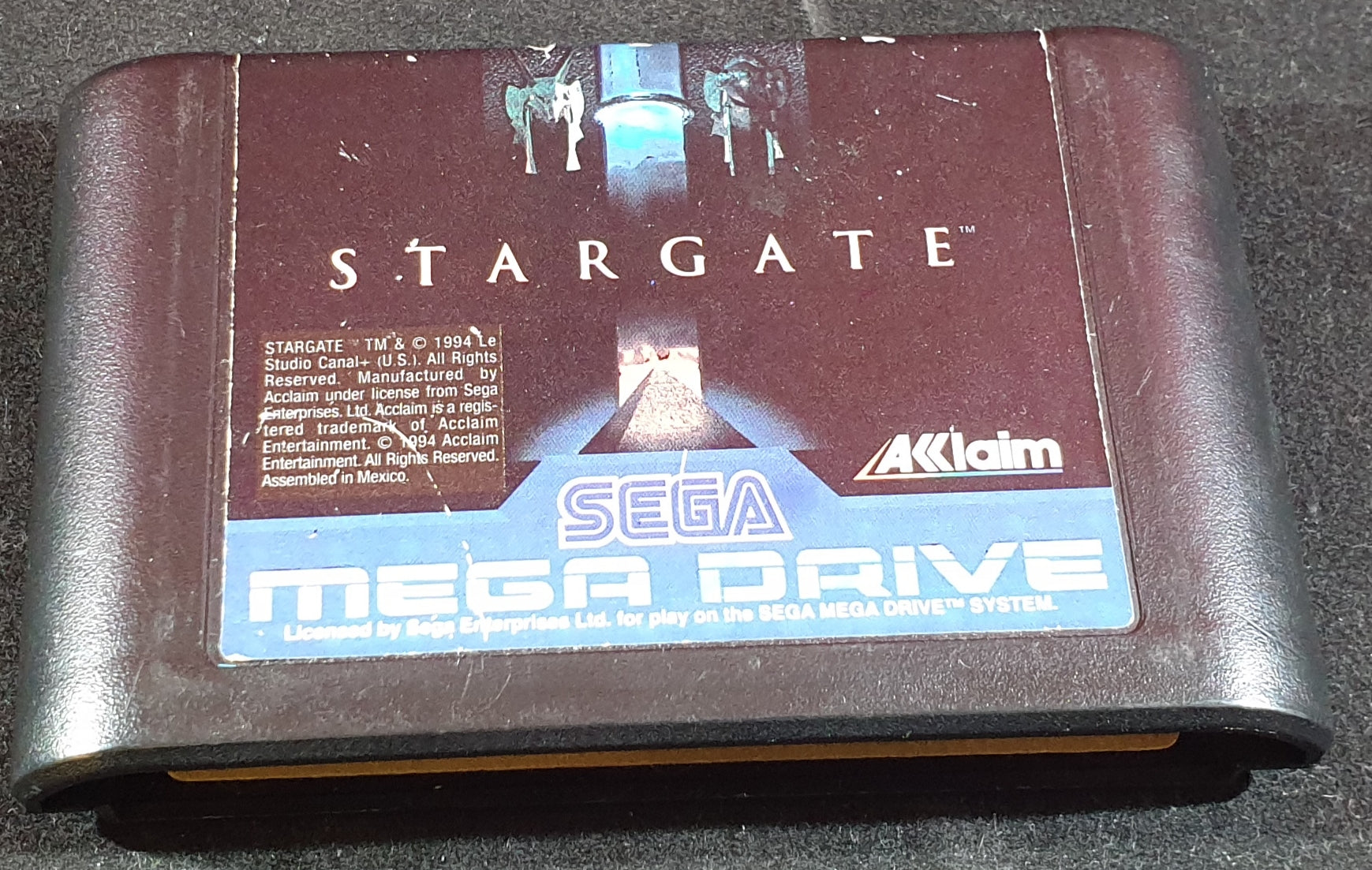 Stargate Cartridge Only Sega Mega Drive Game – Retro Gamer Heaven