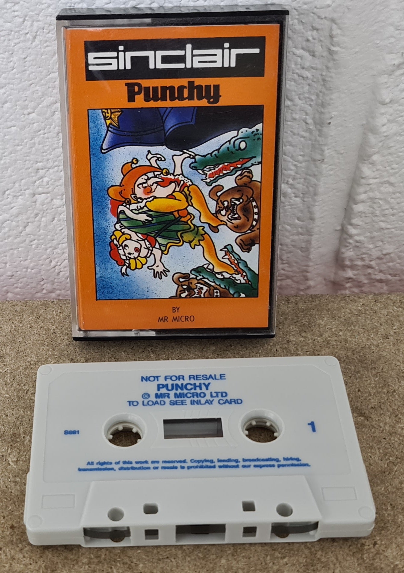 Punchy ZX Spectrum Game – Retro Gamer Heaven