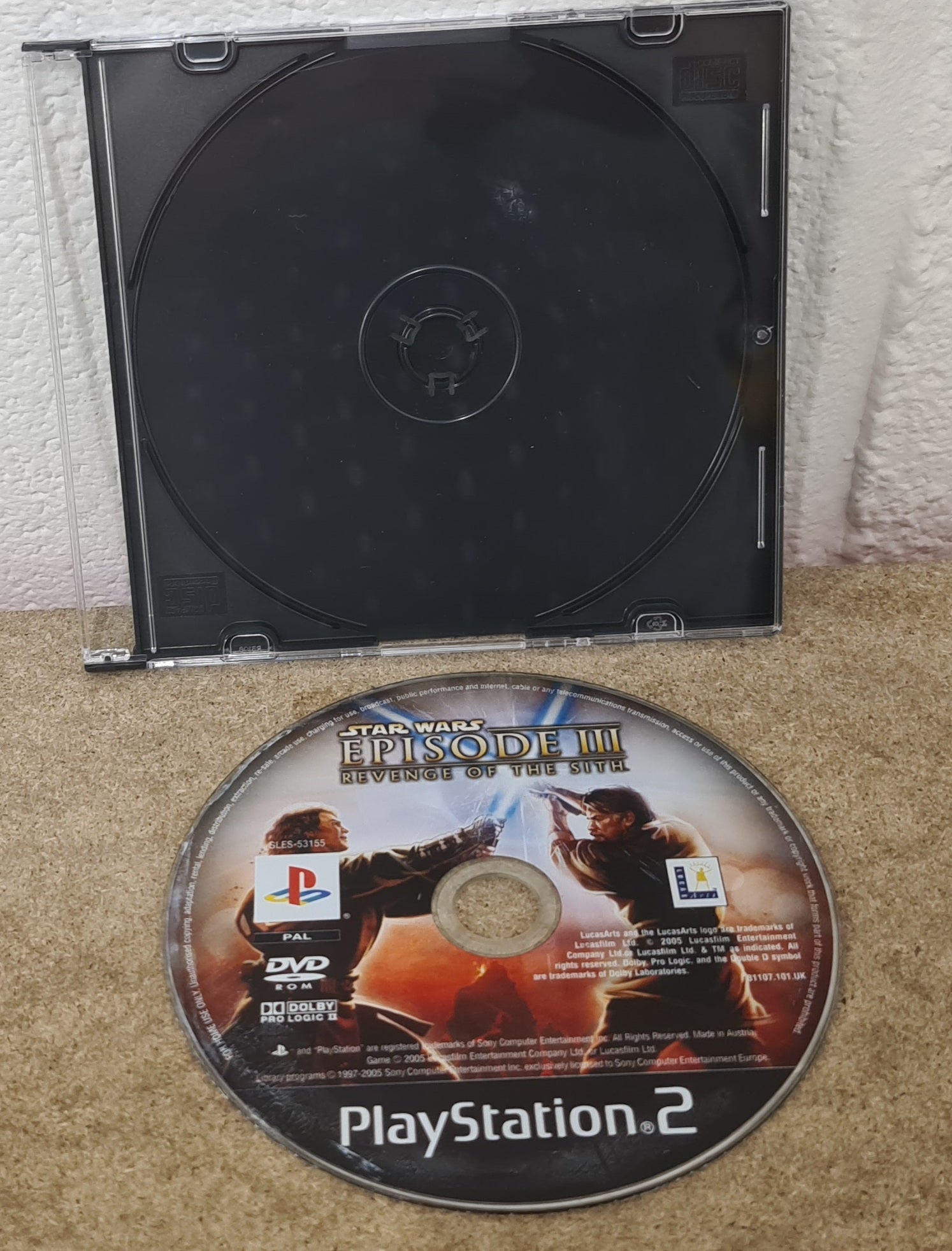 Star Wars Episode III Revenge of the Sith Sony Playstation 2 (PS2) Gam –  Retro Gamer Heaven