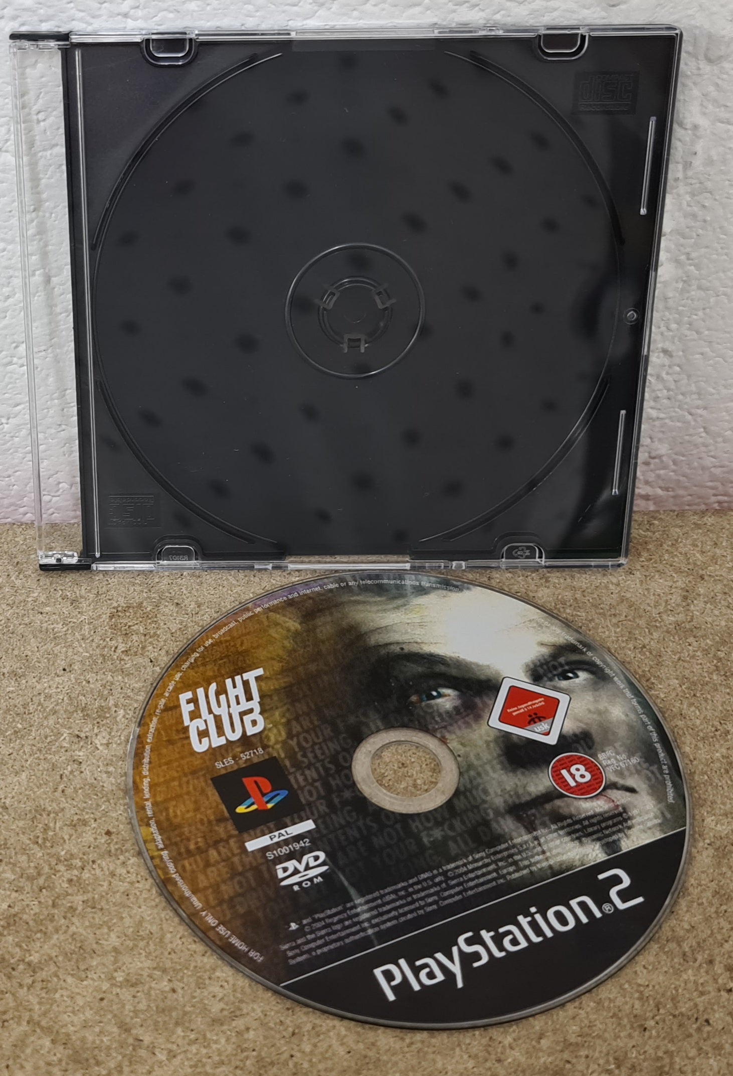 Fight Club Sony Playstation 2 (PS2) Game Disc Only