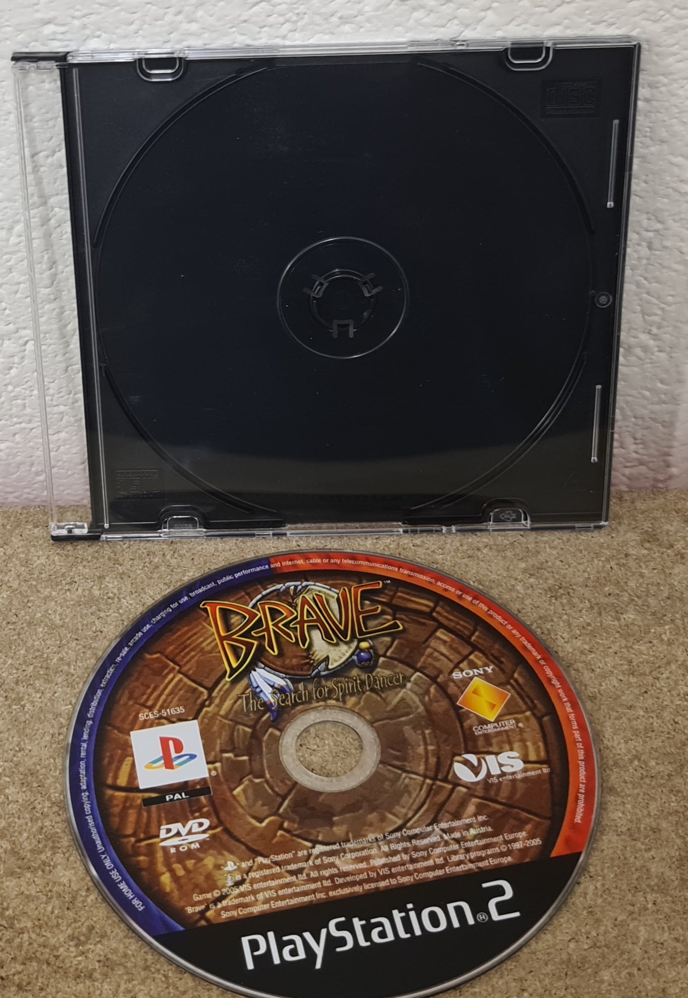 Brave the Search for Spirit Dancer Sony Playstation 2 (PS2) Game Disc –  Retro Gamer Heaven