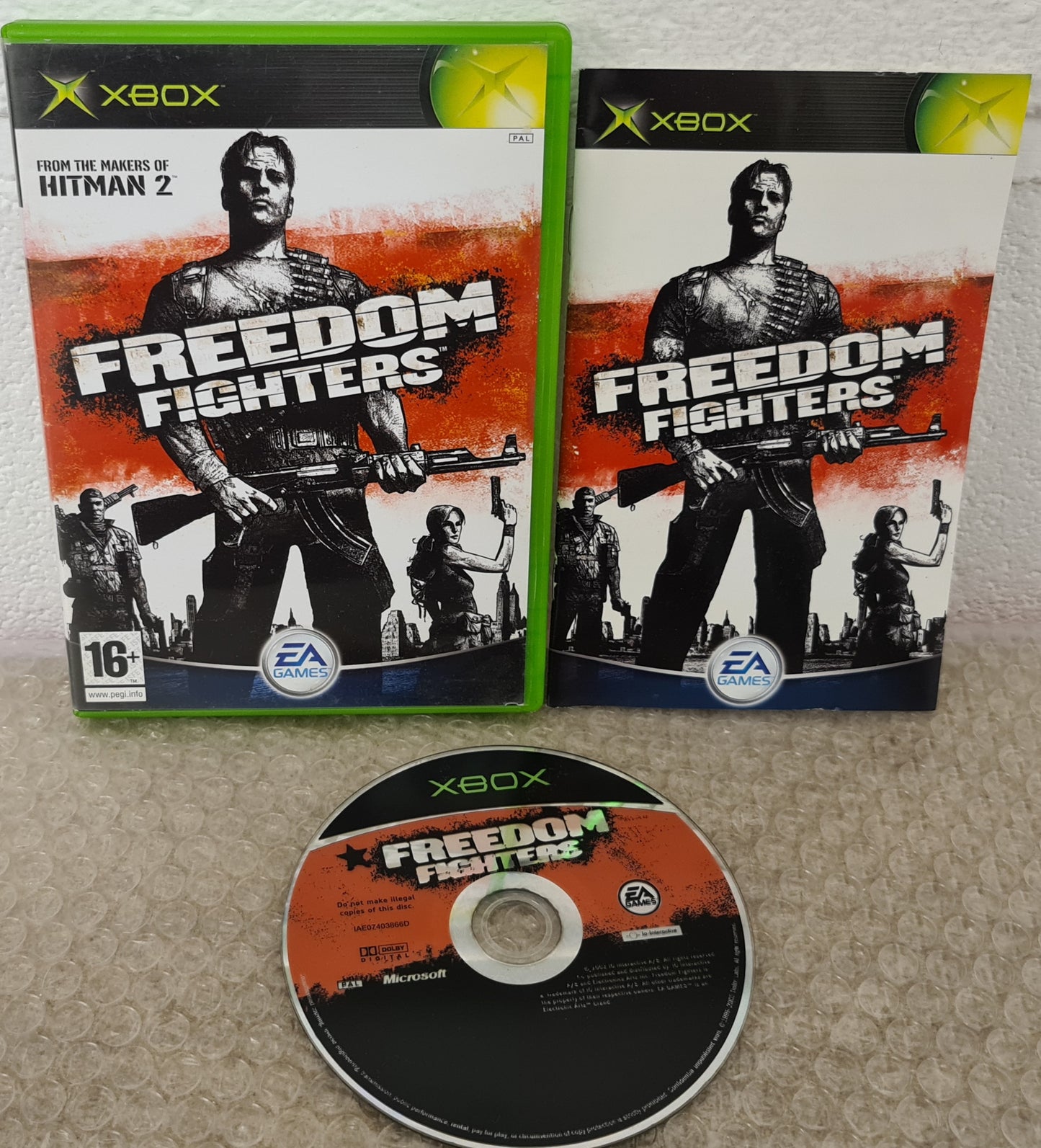 Freedom Fighters Microsoft Xbox Game