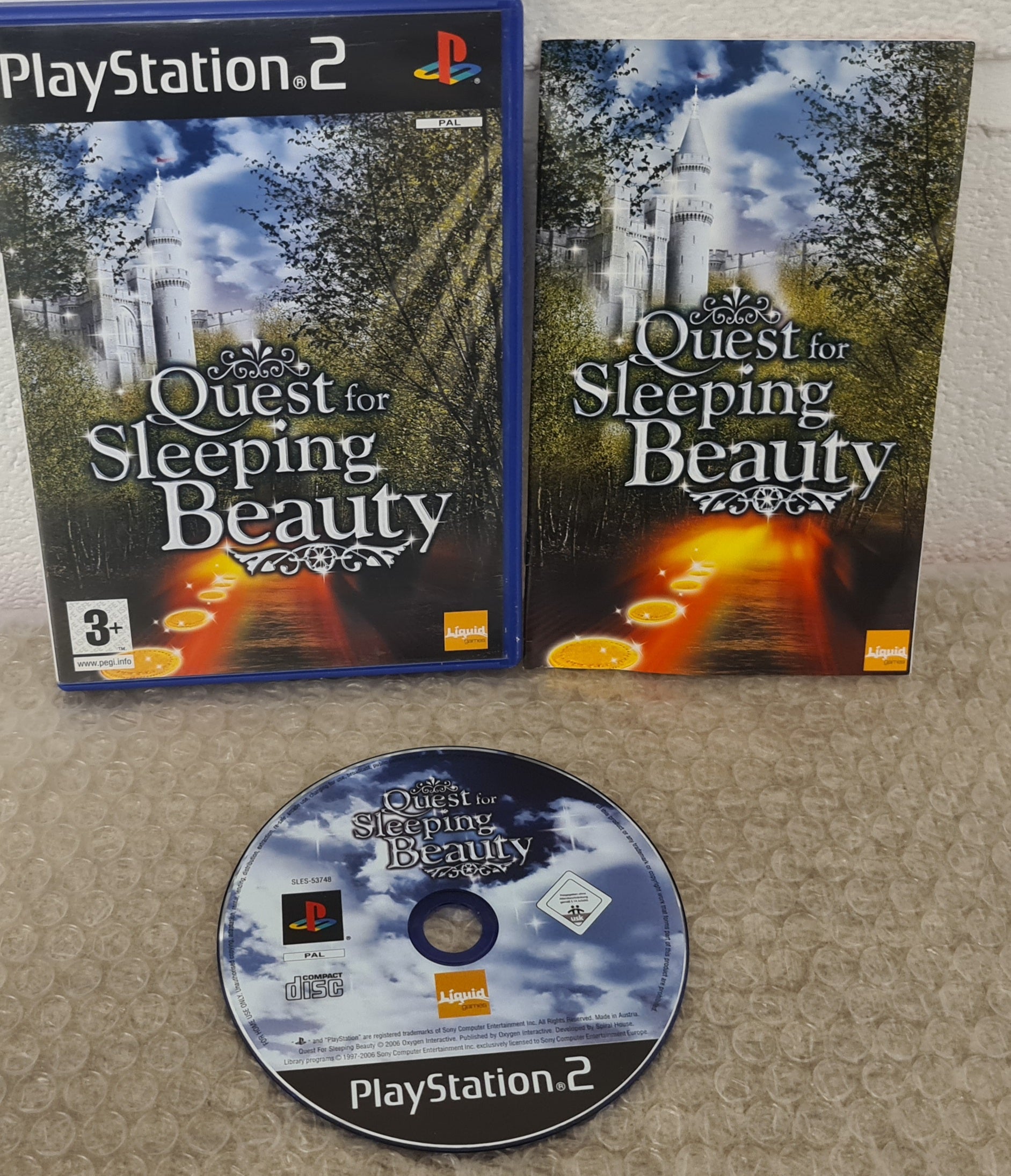 Quest for Sleeping Beauty Sony Playstation 2 (PS2) Game – Retro Gamer Heaven