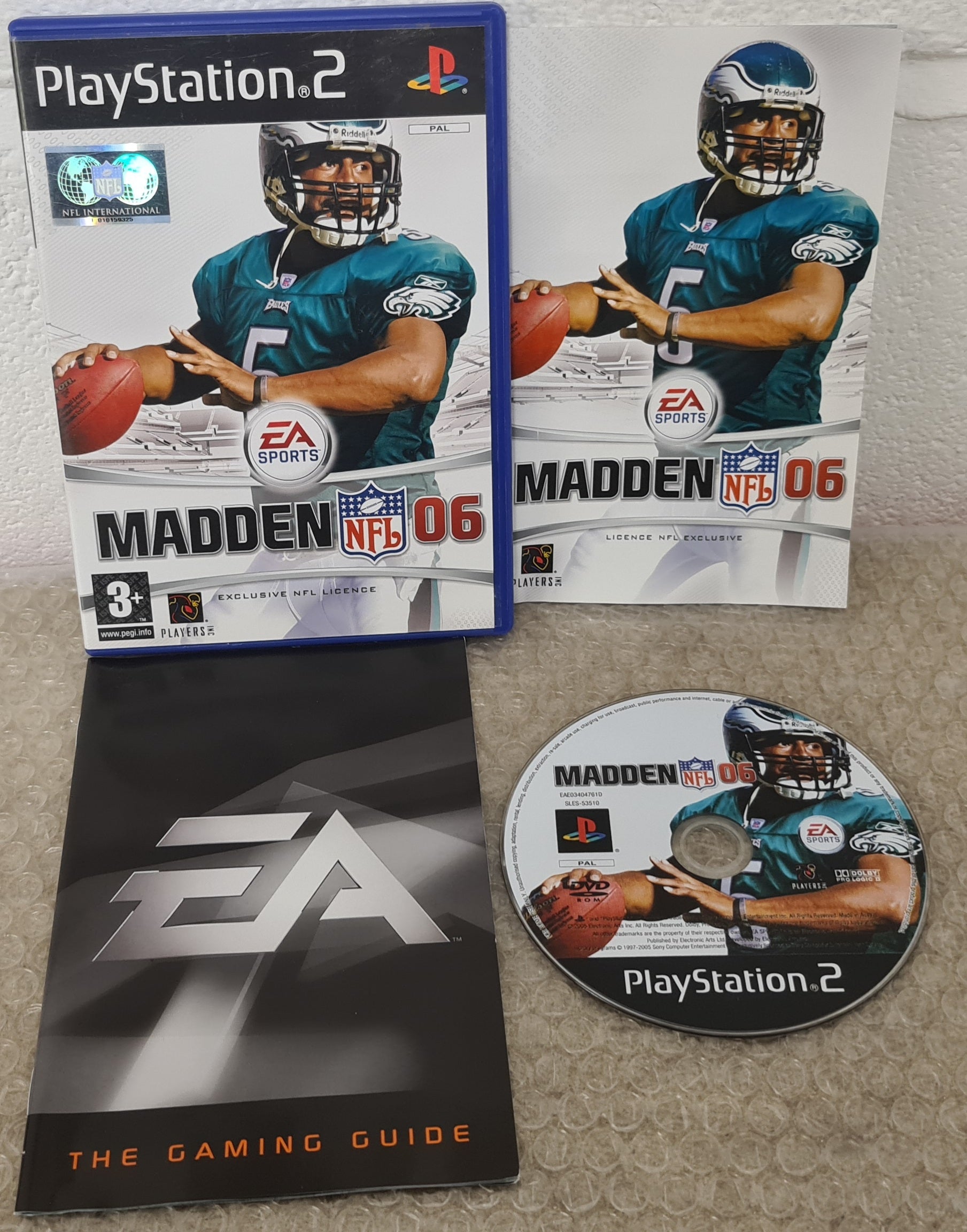 Madden NFL 06 with manual (Sony PlayStation 2 PS2)