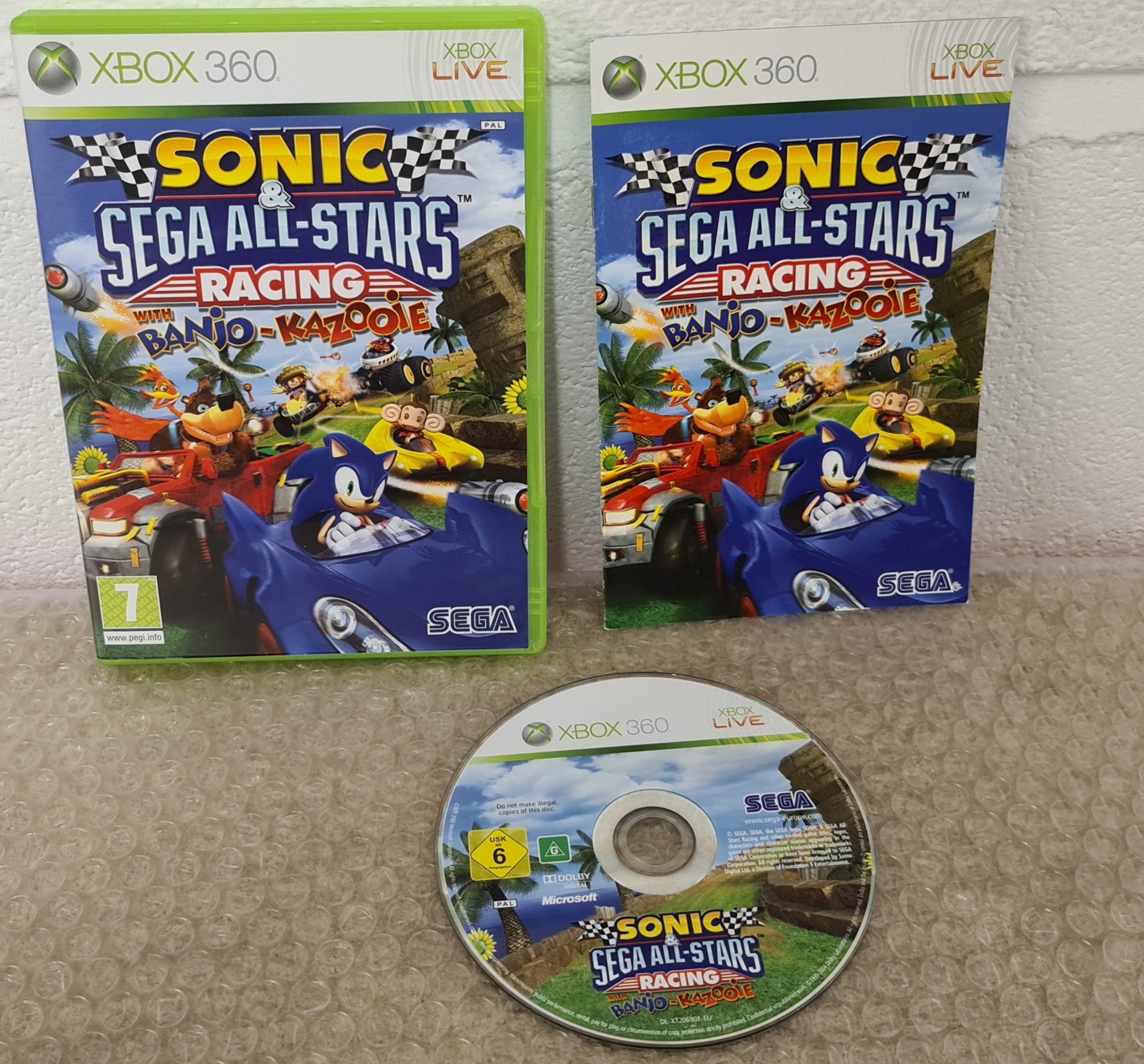 Sonic and Sega All Stars Racing with Banjo-Kazooie (XBOX 360, 2010