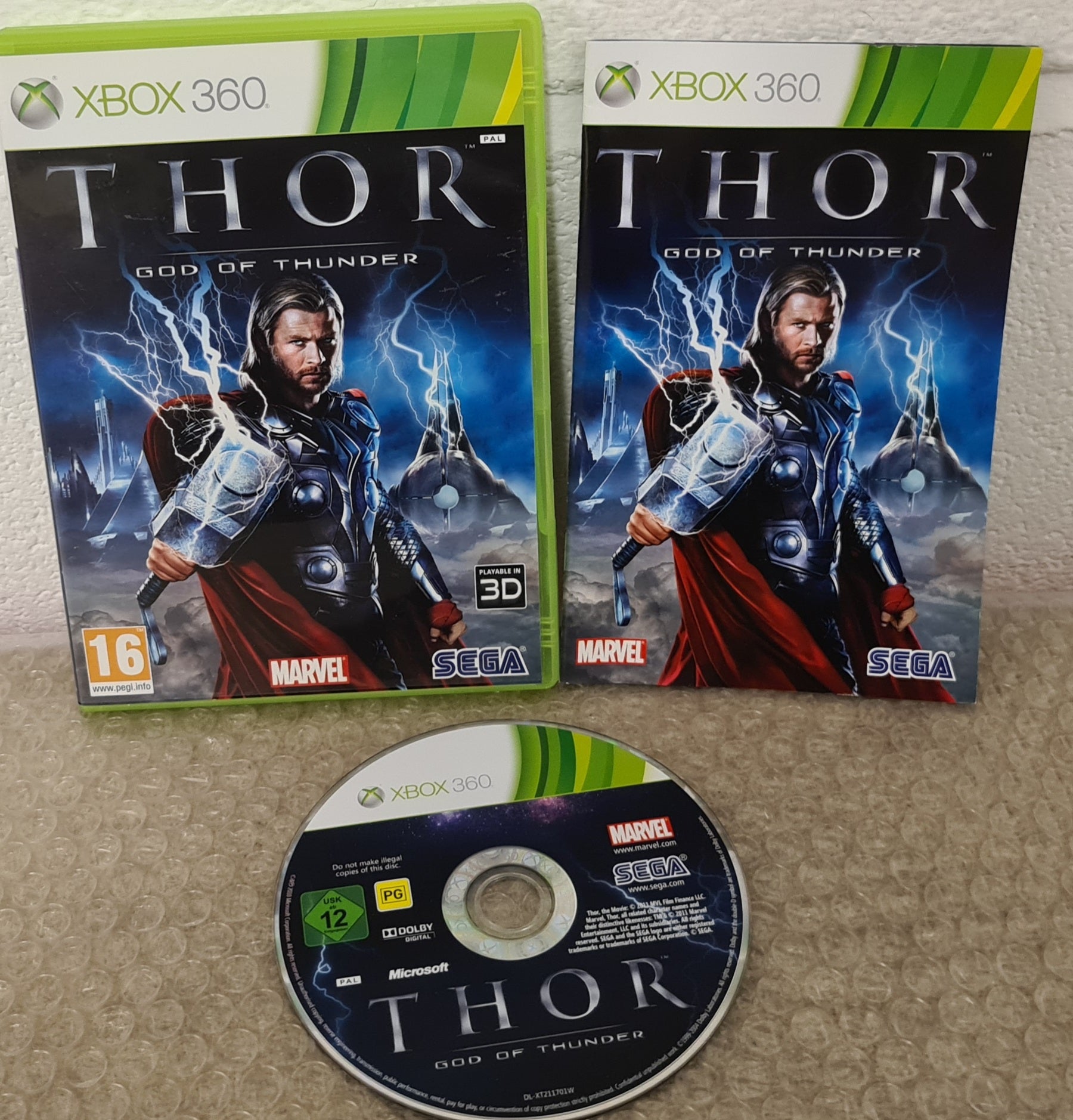 Thor God of Thunder Microsoft Xbox 360 Game