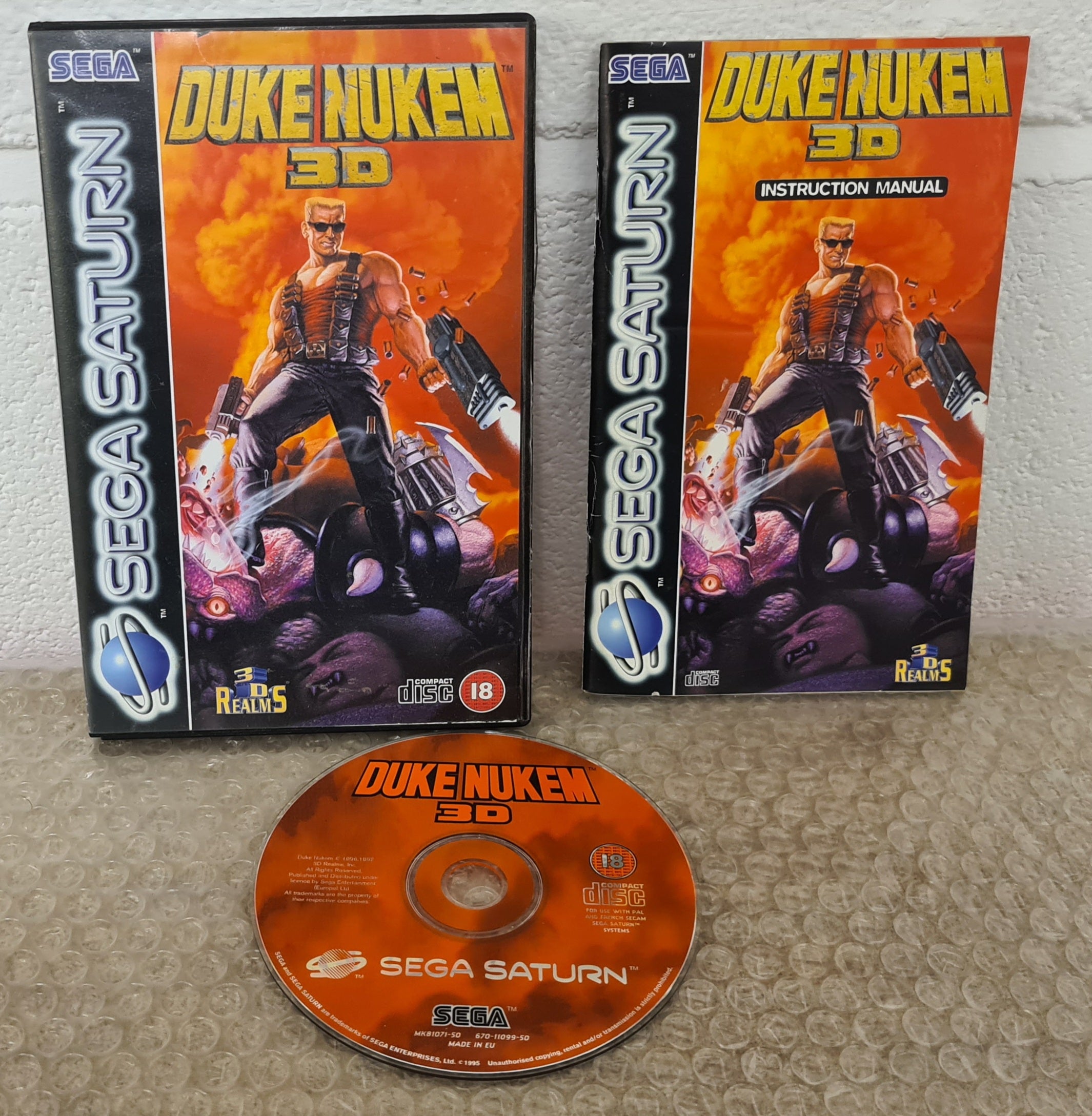 Duke Nukem 3D Sega popular saturn