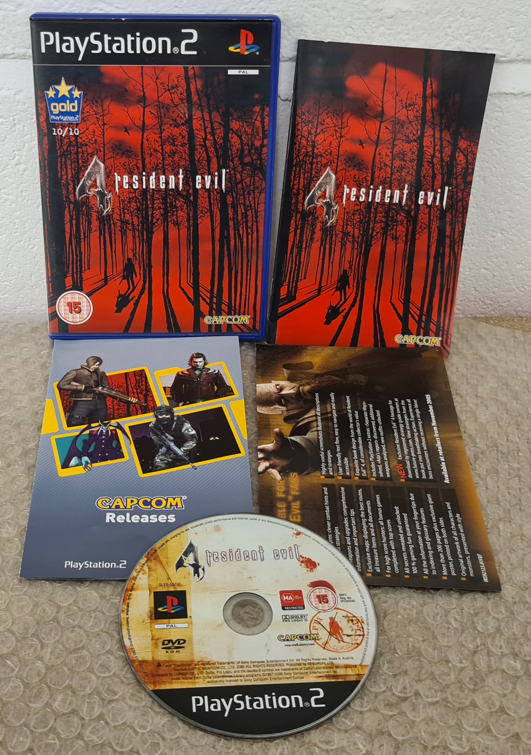 Resident Evil 4 Black Label Sony Playstation 2 (PS2) Game – Retro Gamer  Heaven