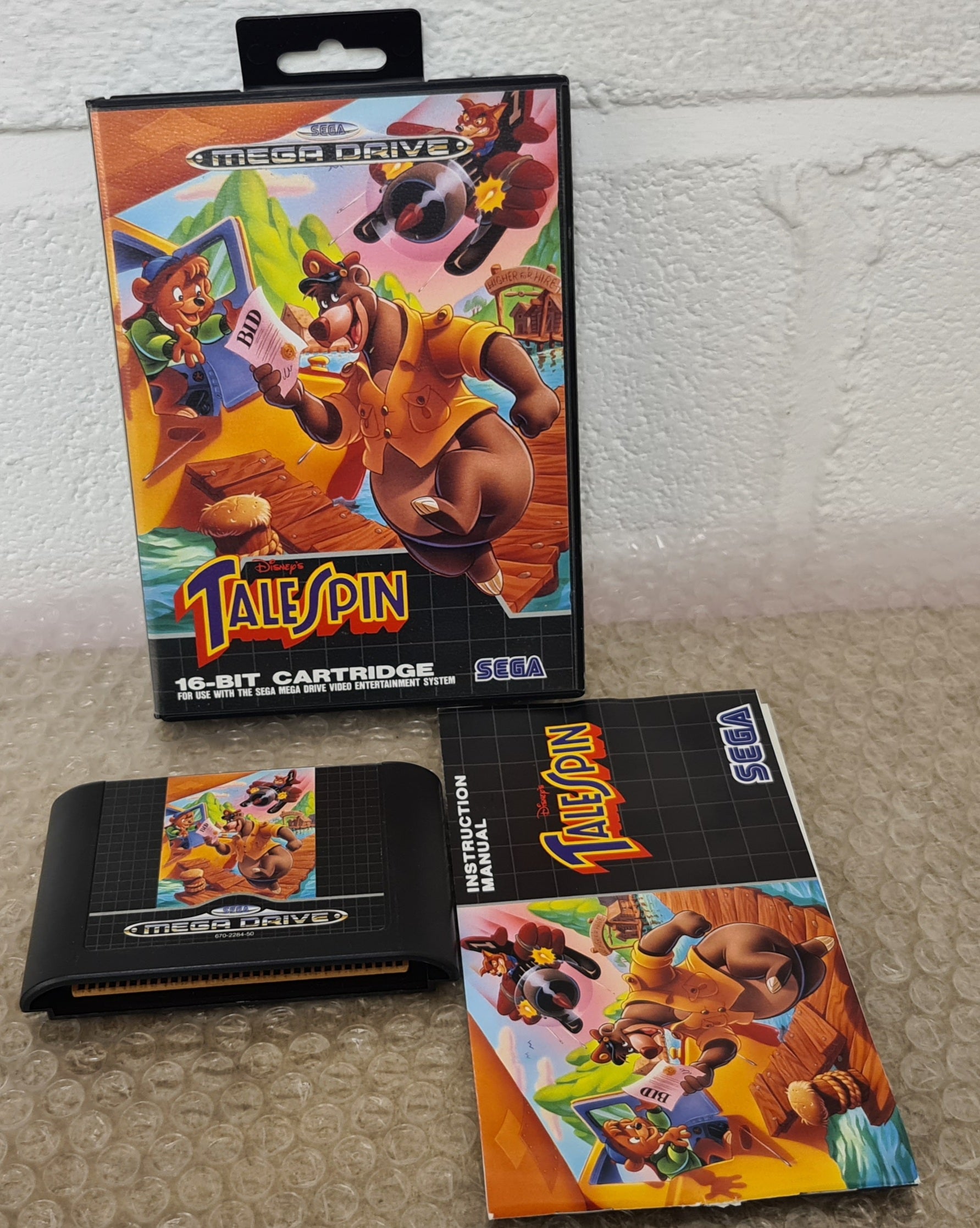 Talespin Sega Mega Drive Game