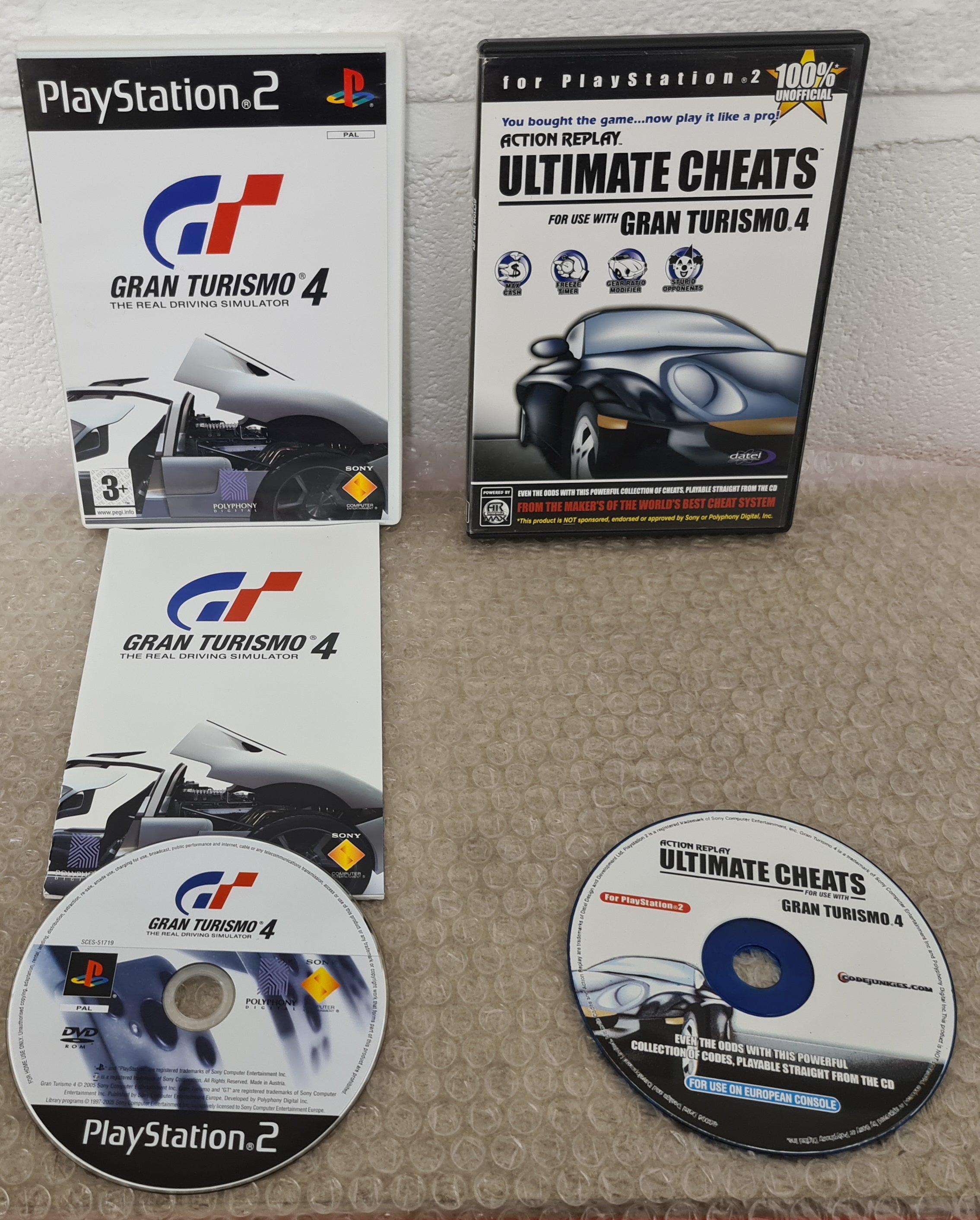 Cheat Codes for Gran Turismo 4 (FR) on Action Replay MAX - Codejunkies