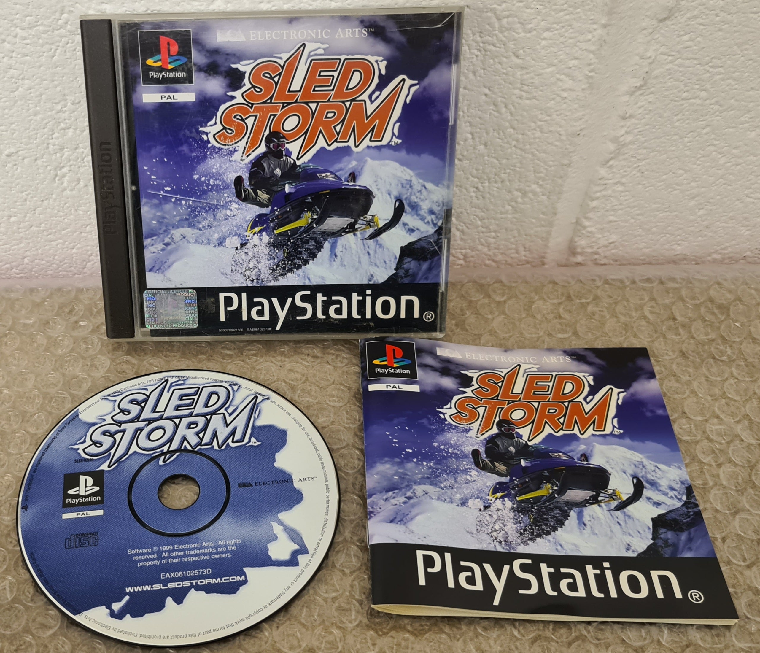 Sled Storm Sony Playstation 1 (PS1) Game – Retro Gamer Heaven