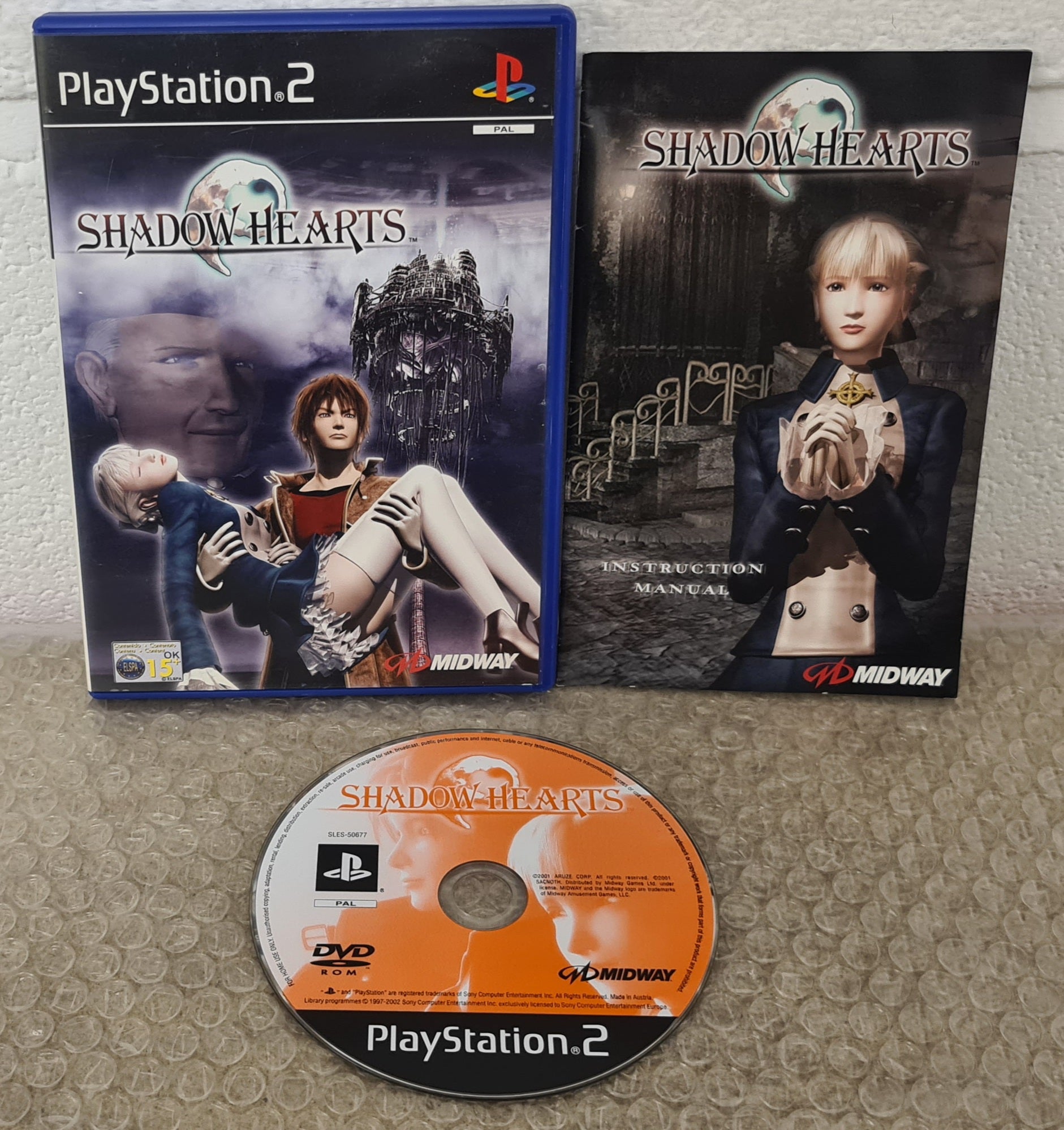 Shadow Hearts Sony Playstation 2 (PS2) RARE Game