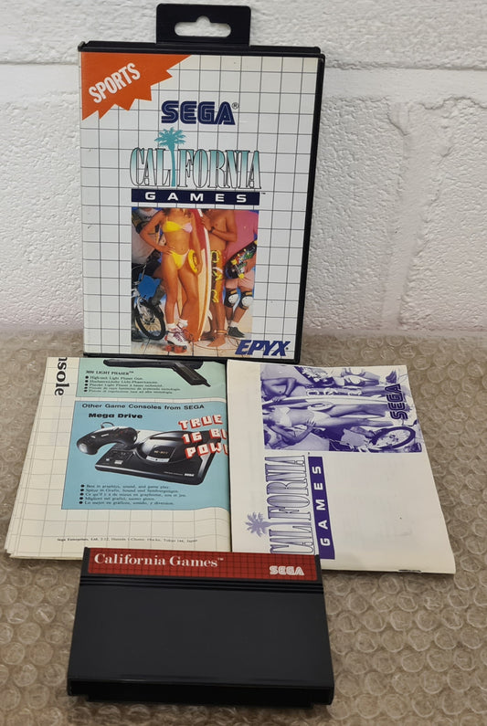 California Games Sega Master System Game