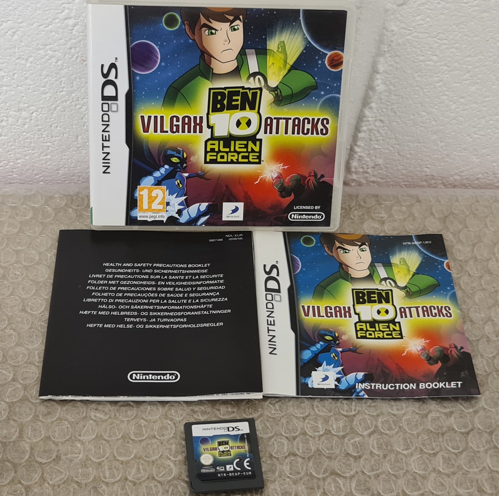 Ben 10 Alien Force Vilgax Attacks Nintendo DS Game – Retro Gamer Heaven