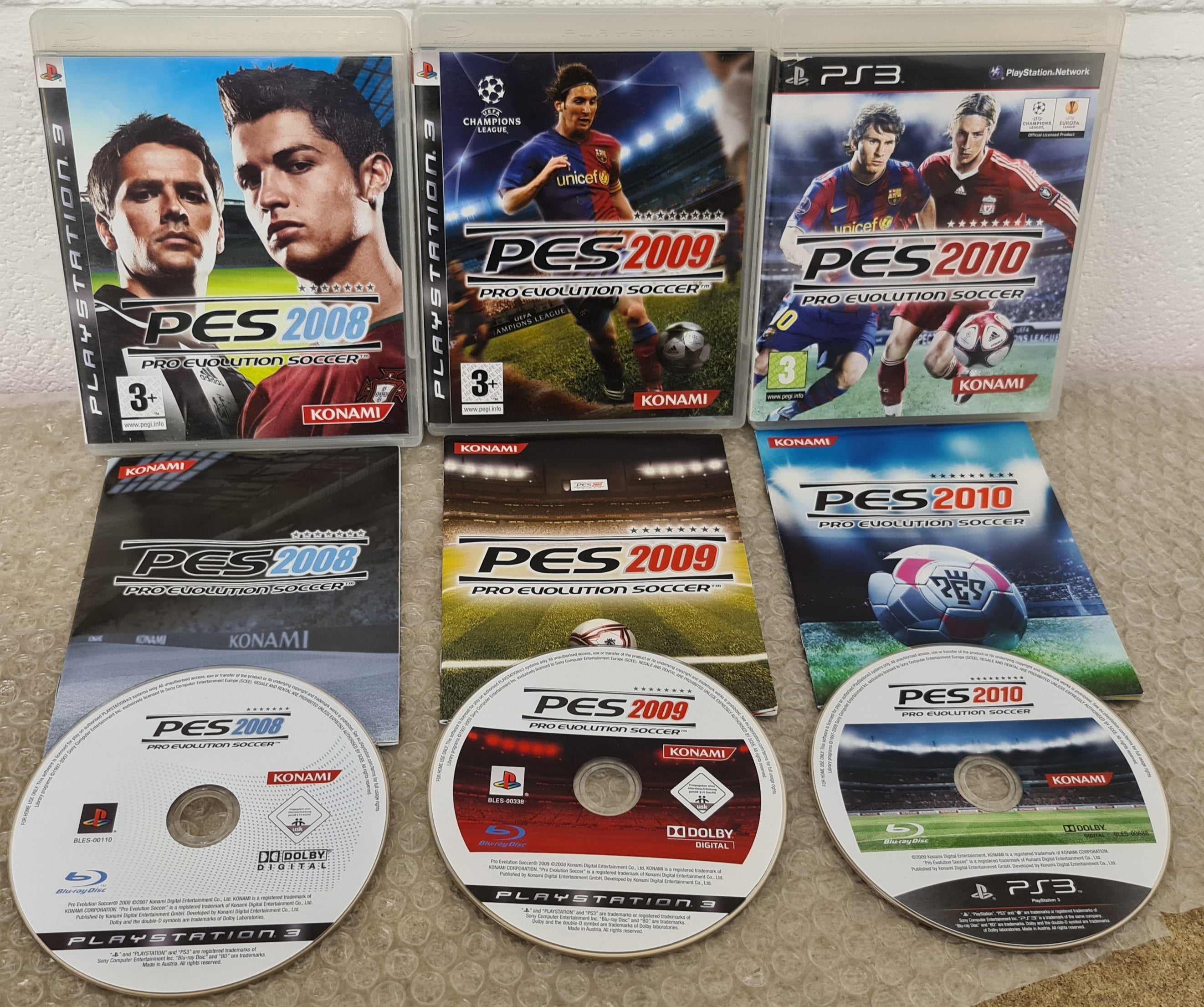 PES Pro Evolution Soccer 2008 2010 Sony Playstation (PS3) Game Bun –  Retro Gamer Heaven