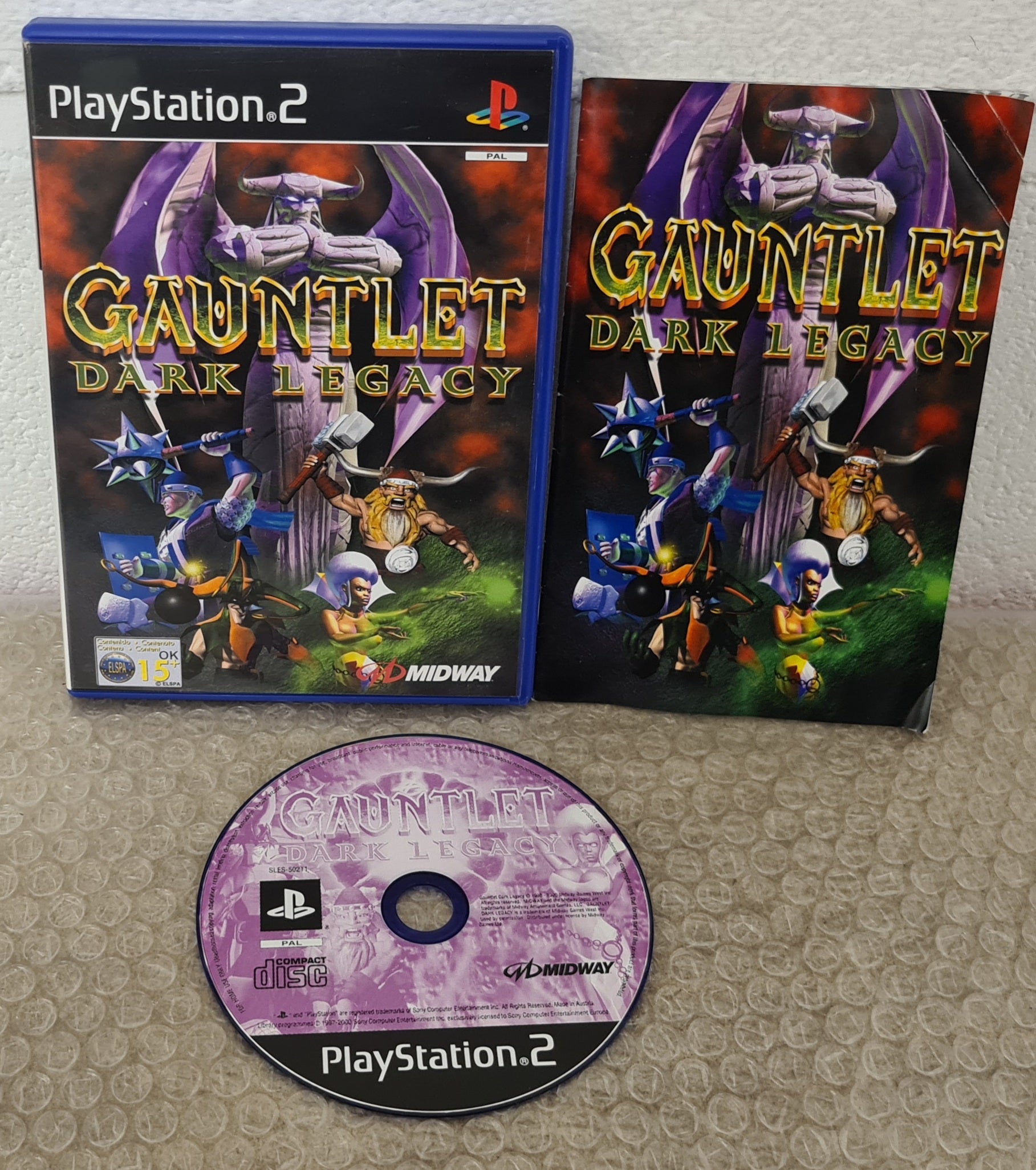 Gauntlet Dark Legacy Sony Playstation (PS2) Game – Retro Gamer Heaven