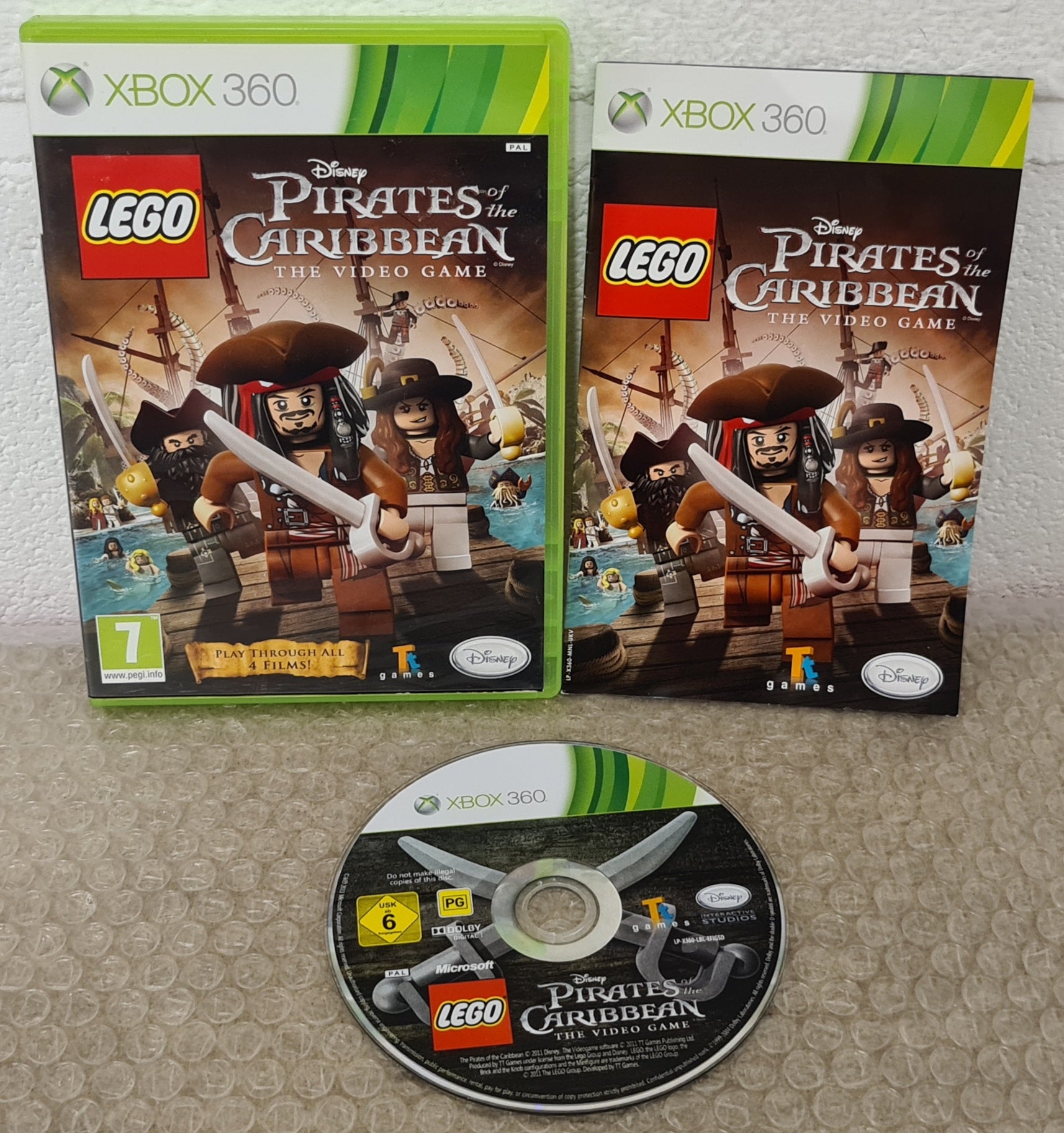 Lego Pirates of the Caribbean Microsoft Xbox 360 Game – Retro Gamer Heaven