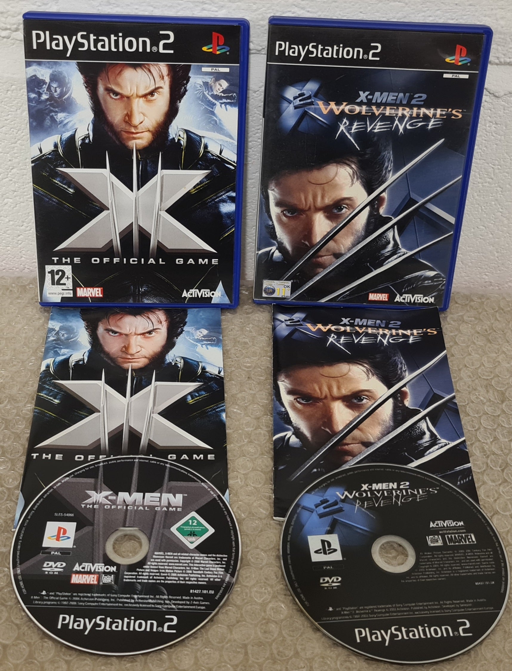 X-Men - The Official Game [SLUS 21107] (Sony Playstation 2) - Box