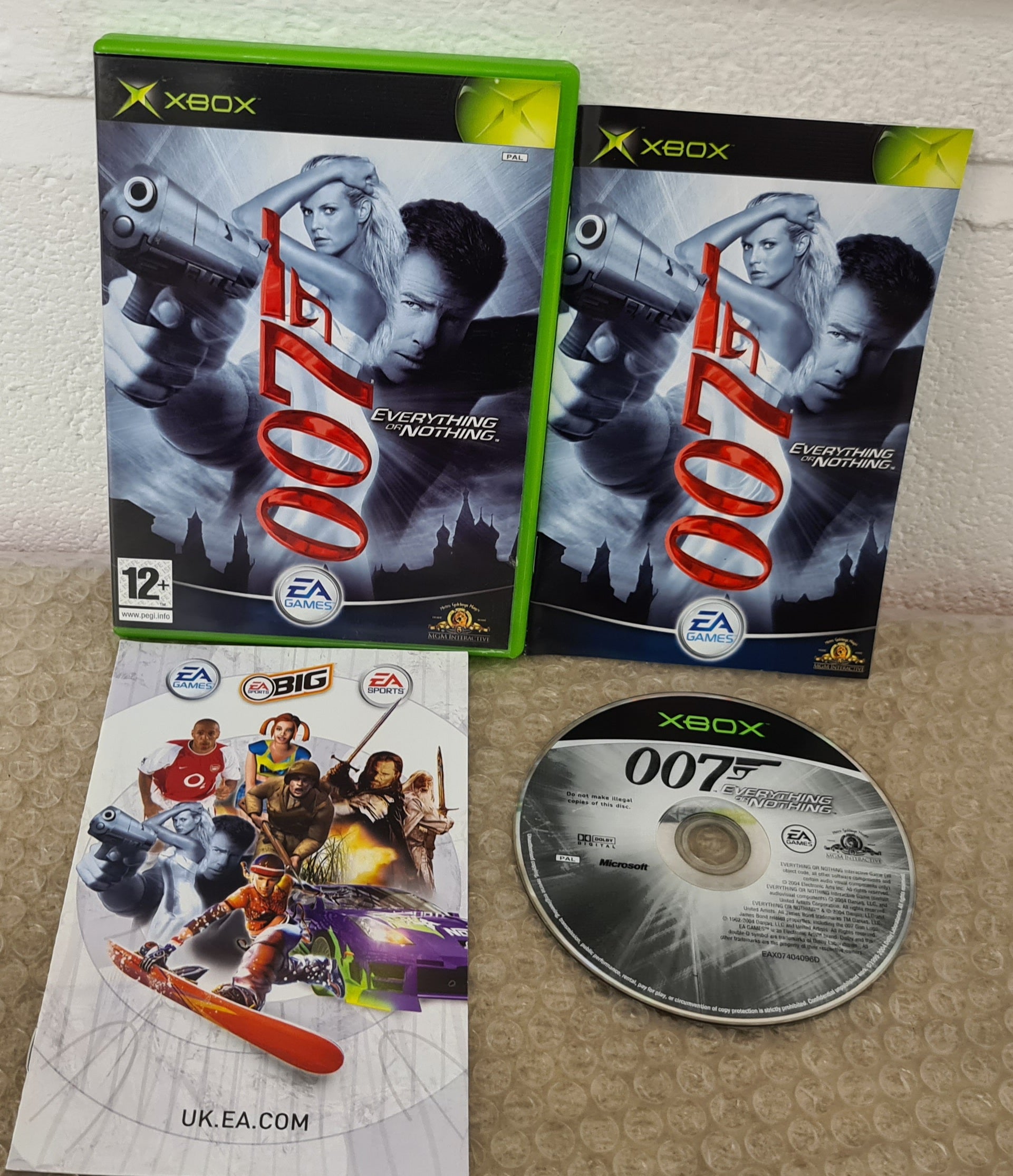 007 Everything or Nothing Microsoft Xbox Game – Retro Gamer Heaven