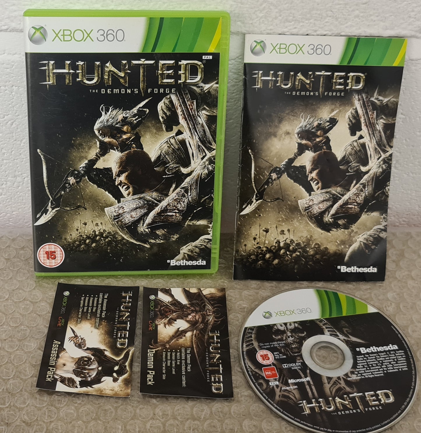 Hunted the Demon's Forge Microsoft Xbox 360 Game