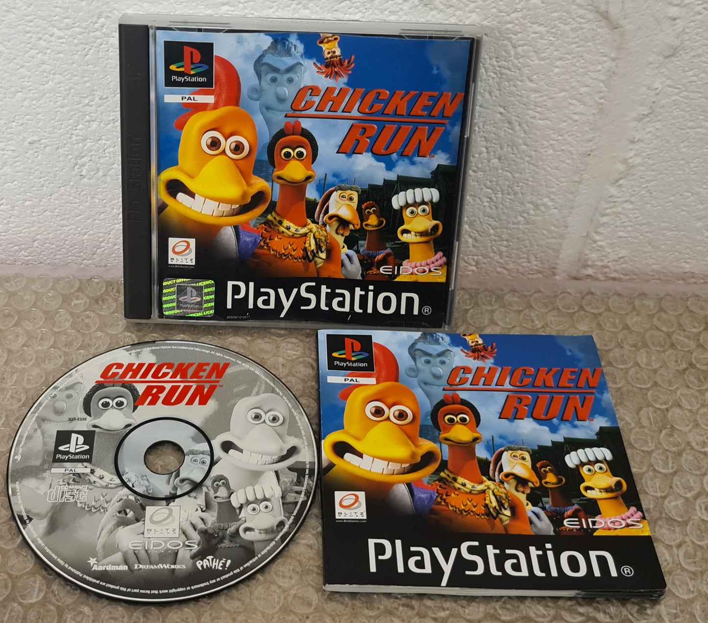 Chicken Run Sony Playstation 1 (PS1) Game