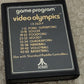 Video Olympics Atari 2600 Game Cartridge Only